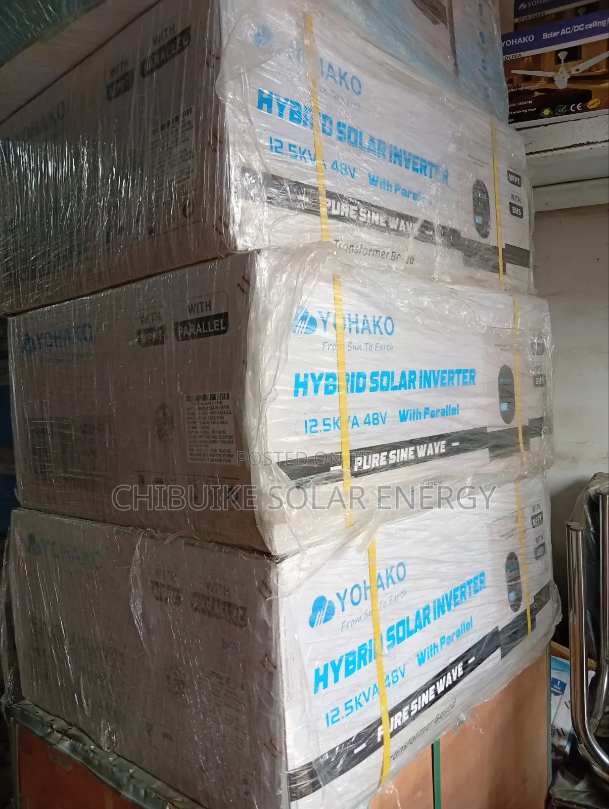 Yohako Solar Inverter Hybrid 12.5kva/48v