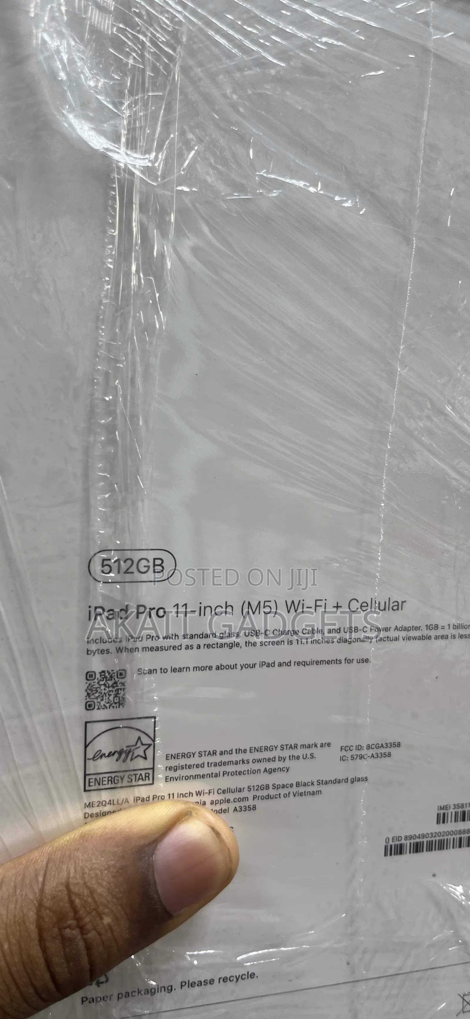 New Apple iPad Pro 11 (2025) 512 GB