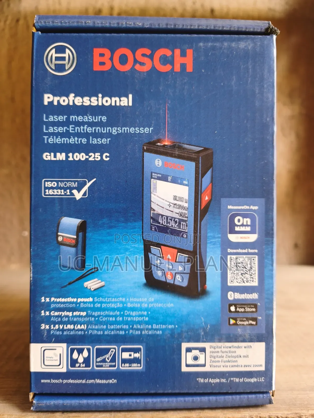 Bosch Laser Meter GLM 100-25c