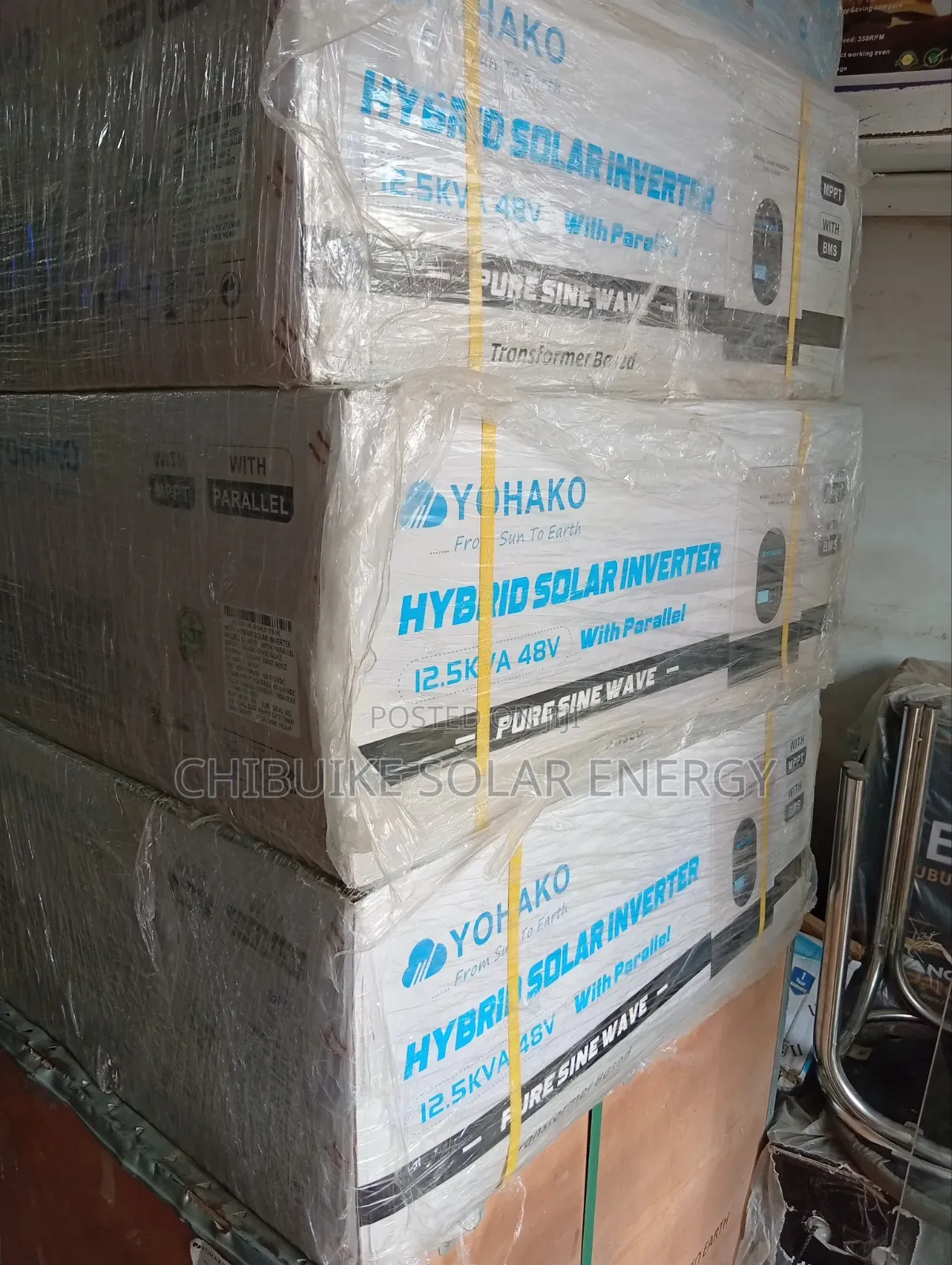 Yohako Solar Inverter Hybrid 12.5kva/48v