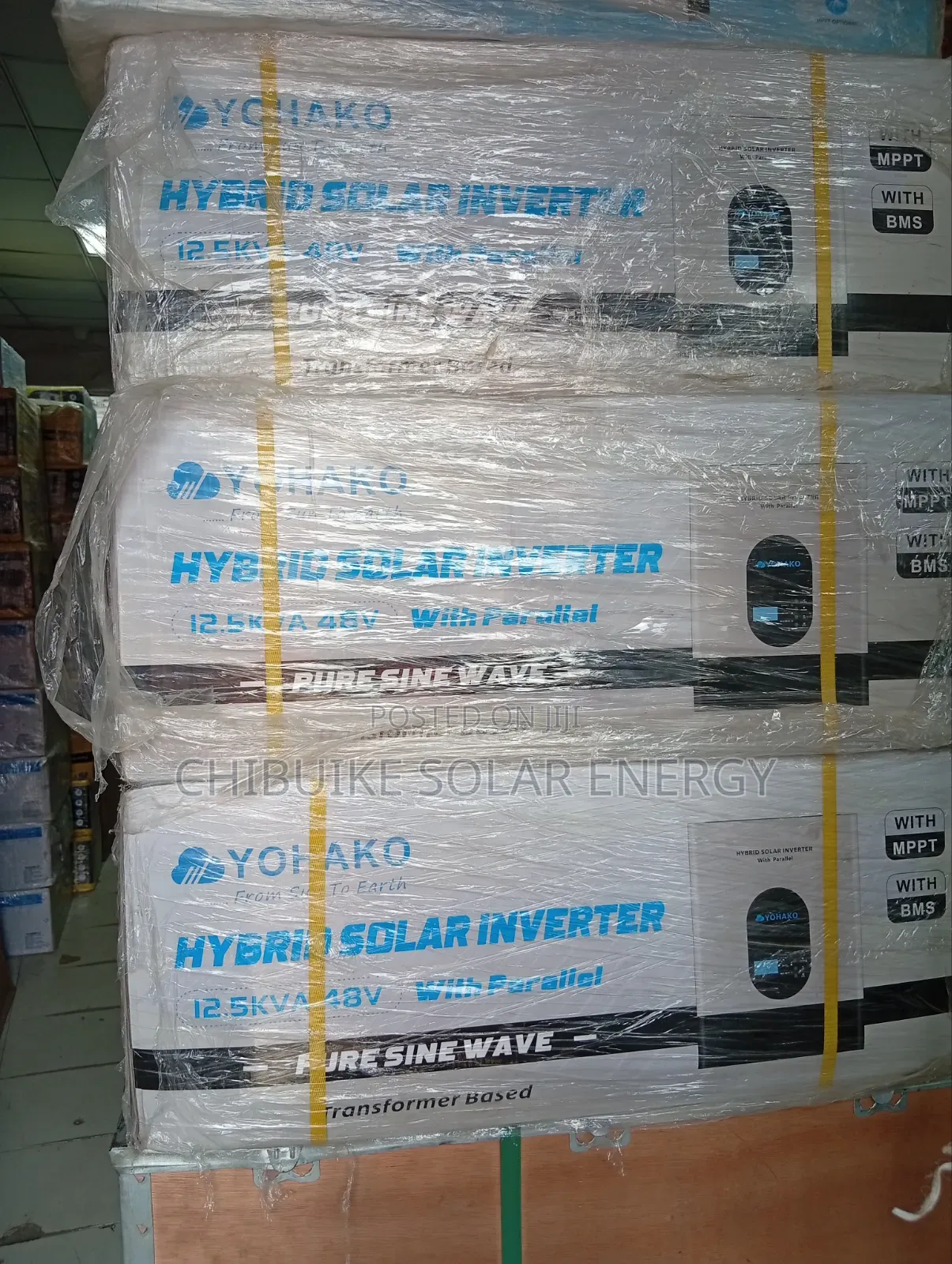Yohako Solar Inverter Hybrid 12.5kva/48v