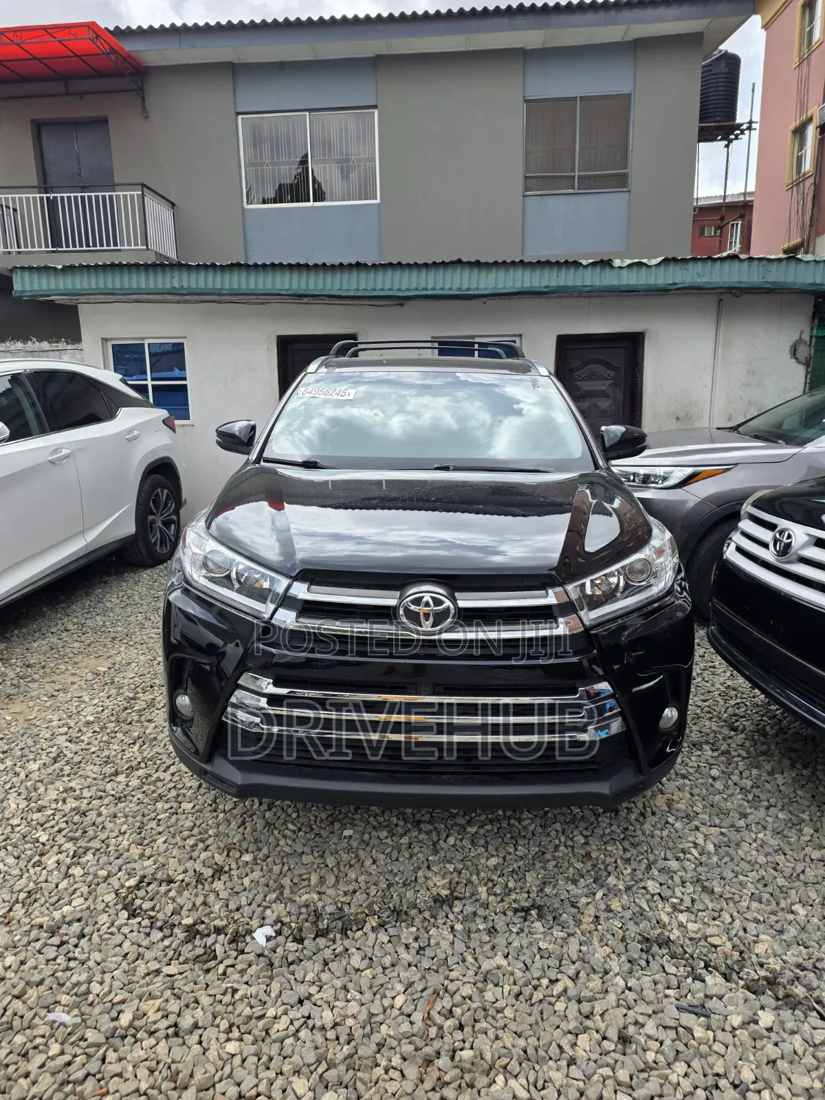 Toyota Highlander XLE V6 4x4 (3.5L 6cyl 6A) 2016 Black
