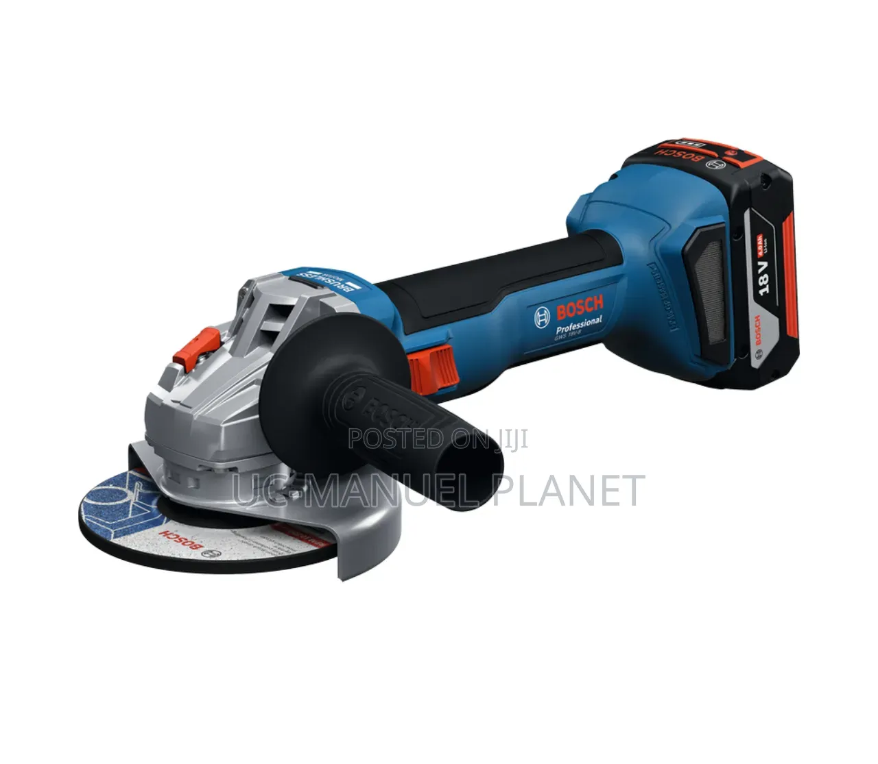 Bosch Cordless Angle Grinder GWS 18v-8