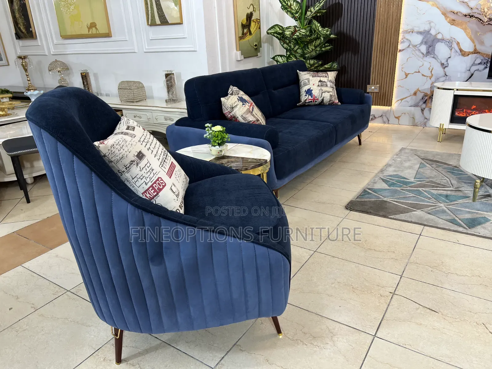 The Sapphire Contemporary Sofa