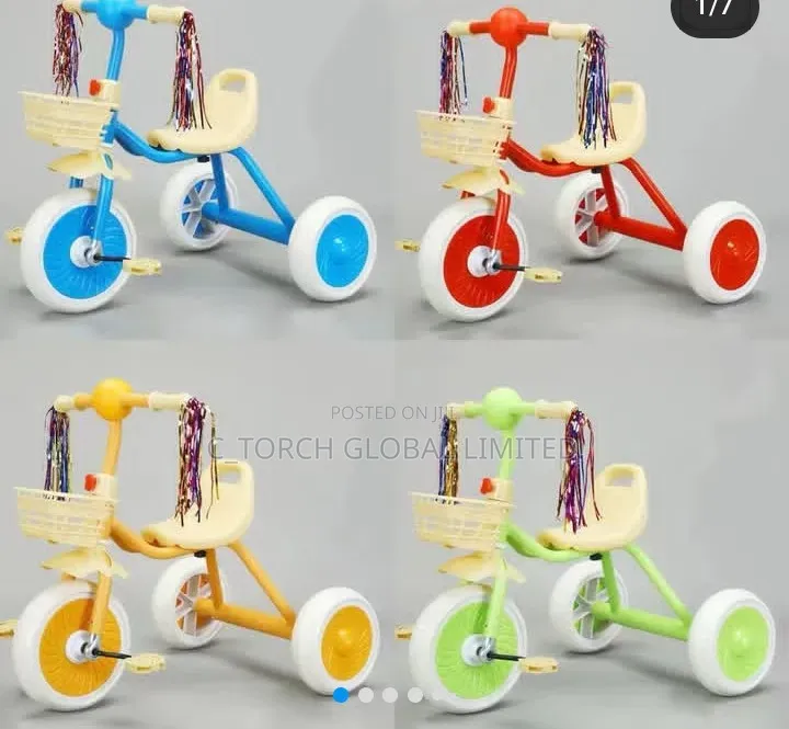 Children's Pedal Tricycle Typically Designed for Kids
