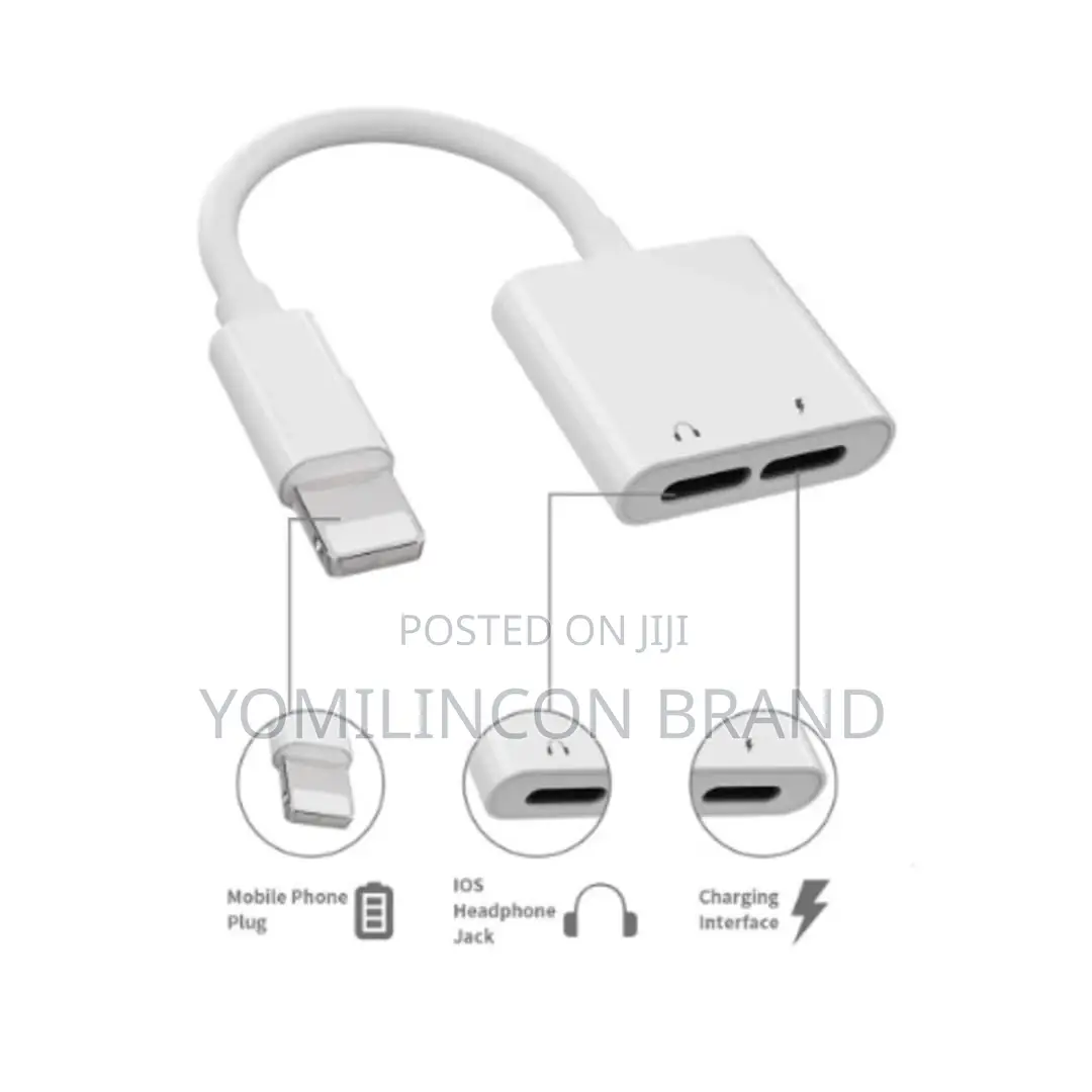 Promote 2 in 1 Audio and Charging Adaptor