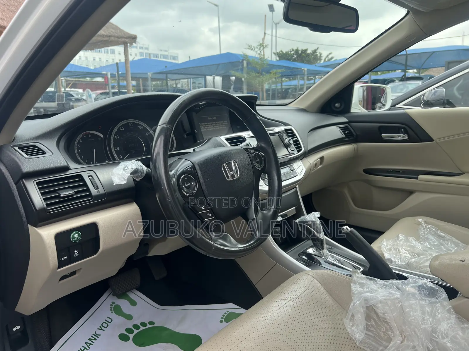 Honda Accord EX 4dr Sedan (2.4L 4cyl 6M) 2015 White