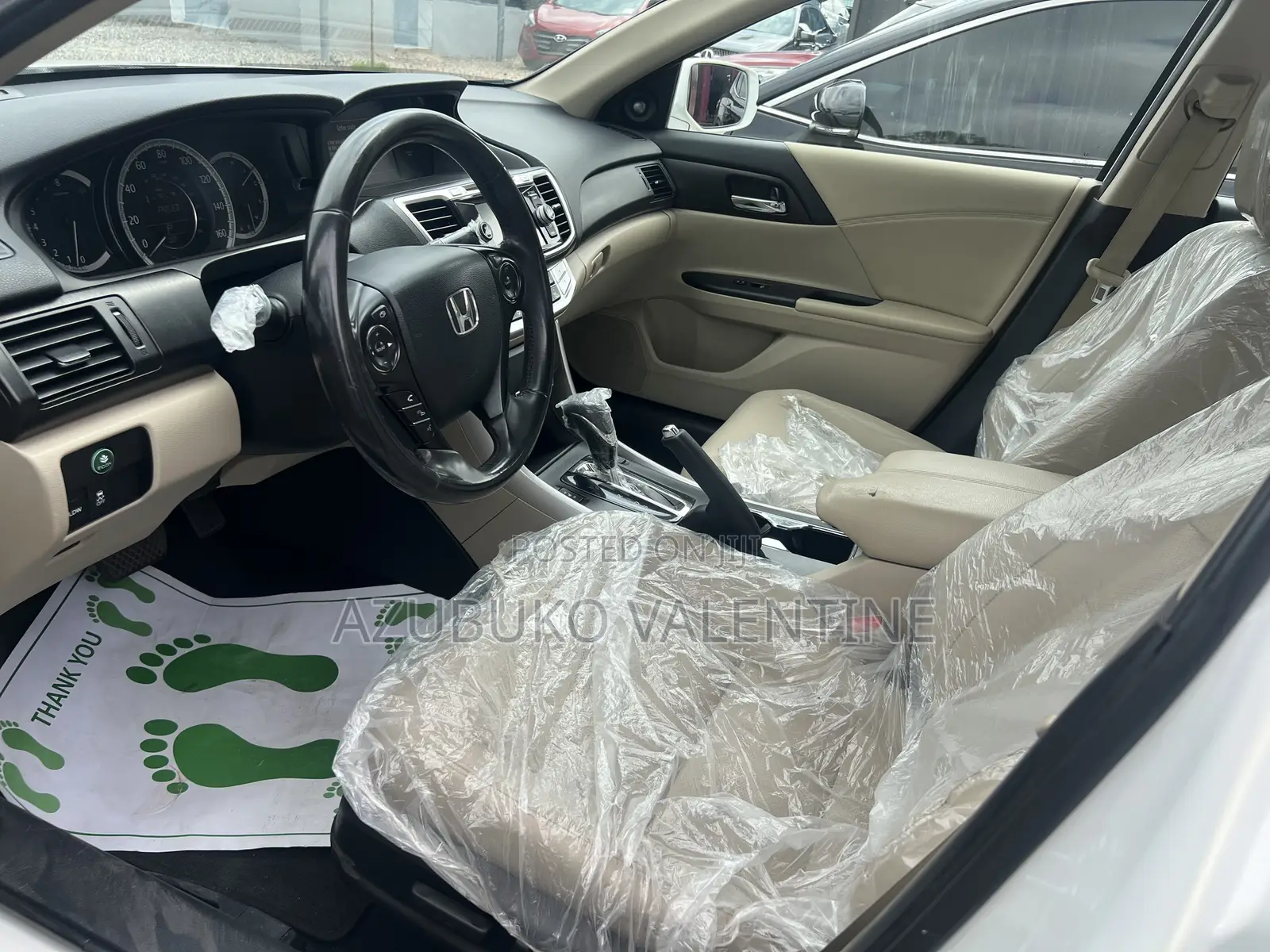 Honda Accord EX 4dr Sedan (2.4L 4cyl 6M) 2015 White