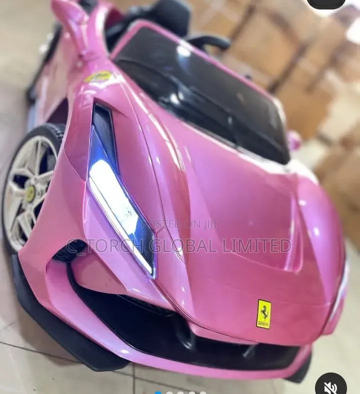 Ferrari F8 Tributo-Style Ride-on Electric Toy Car for Kids