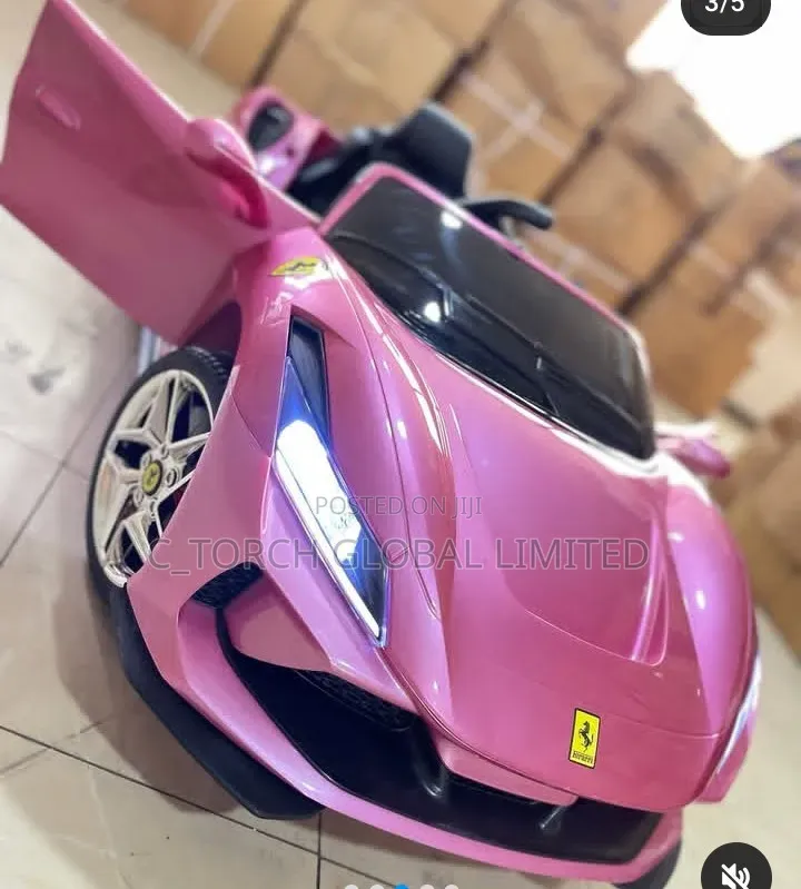 Ferrari F8 Tributo-Style Ride-on Electric Toy Car for Kids