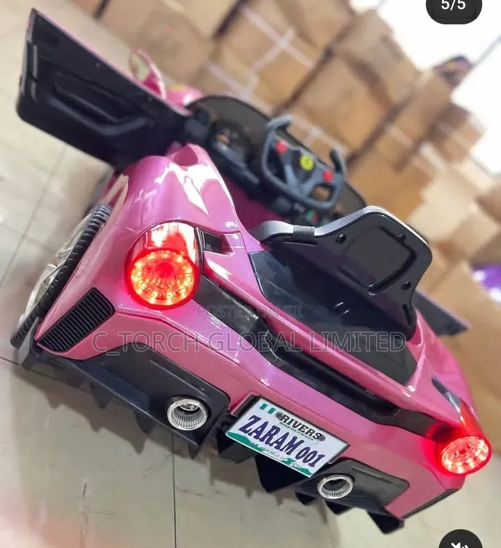 Ferrari F8 Tributo-Style Ride-on Electric Toy Car for Kids