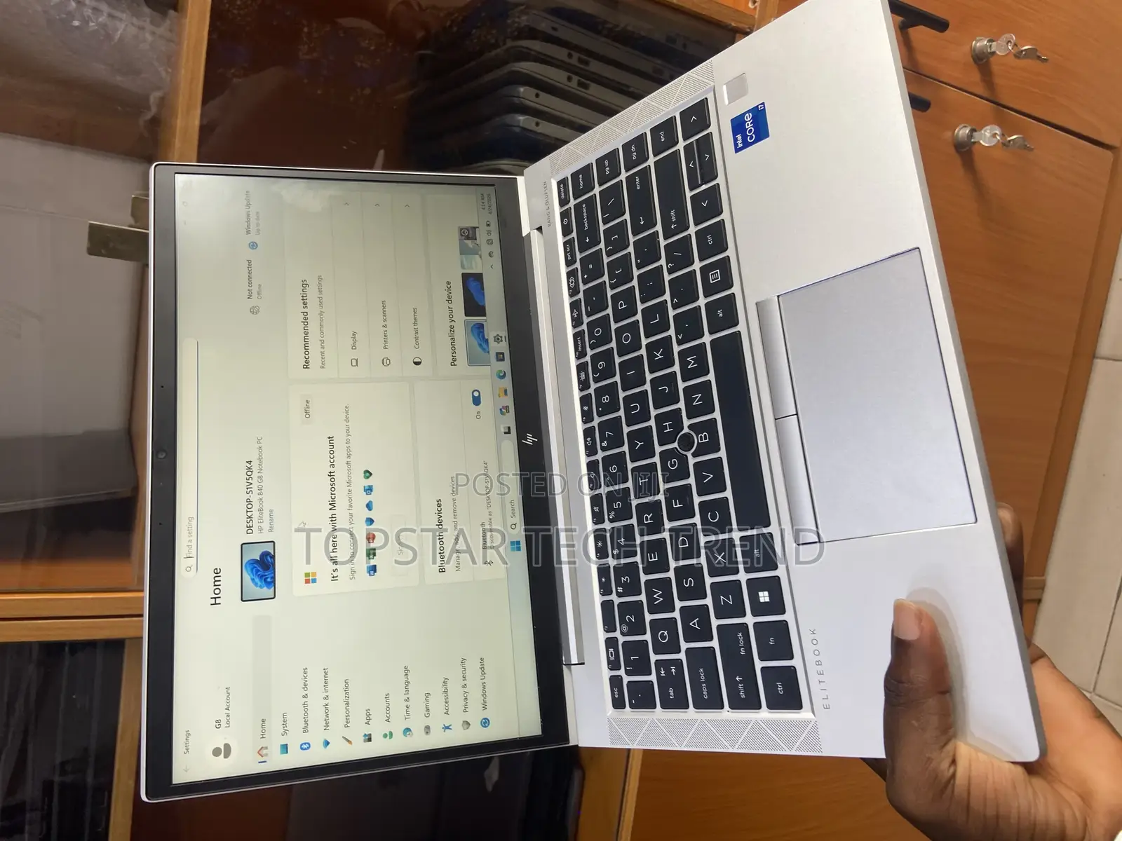 Laptop HP EliteBook 840 G8 16GB Intel Core i7 SSD 512GB