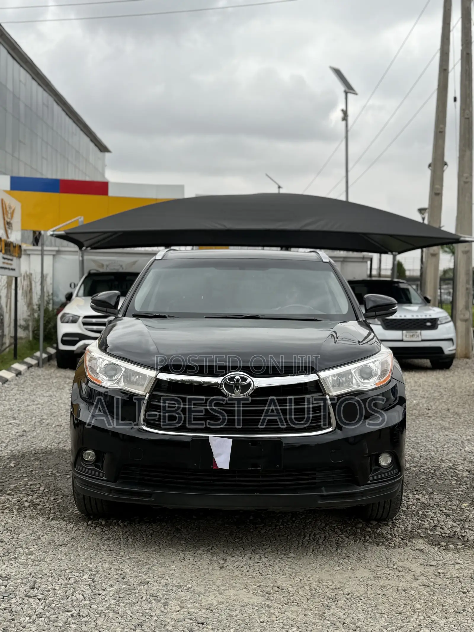 Toyota Highlander XLE V6 4x2 (3.5L 6cyl 6A) 2016 Black