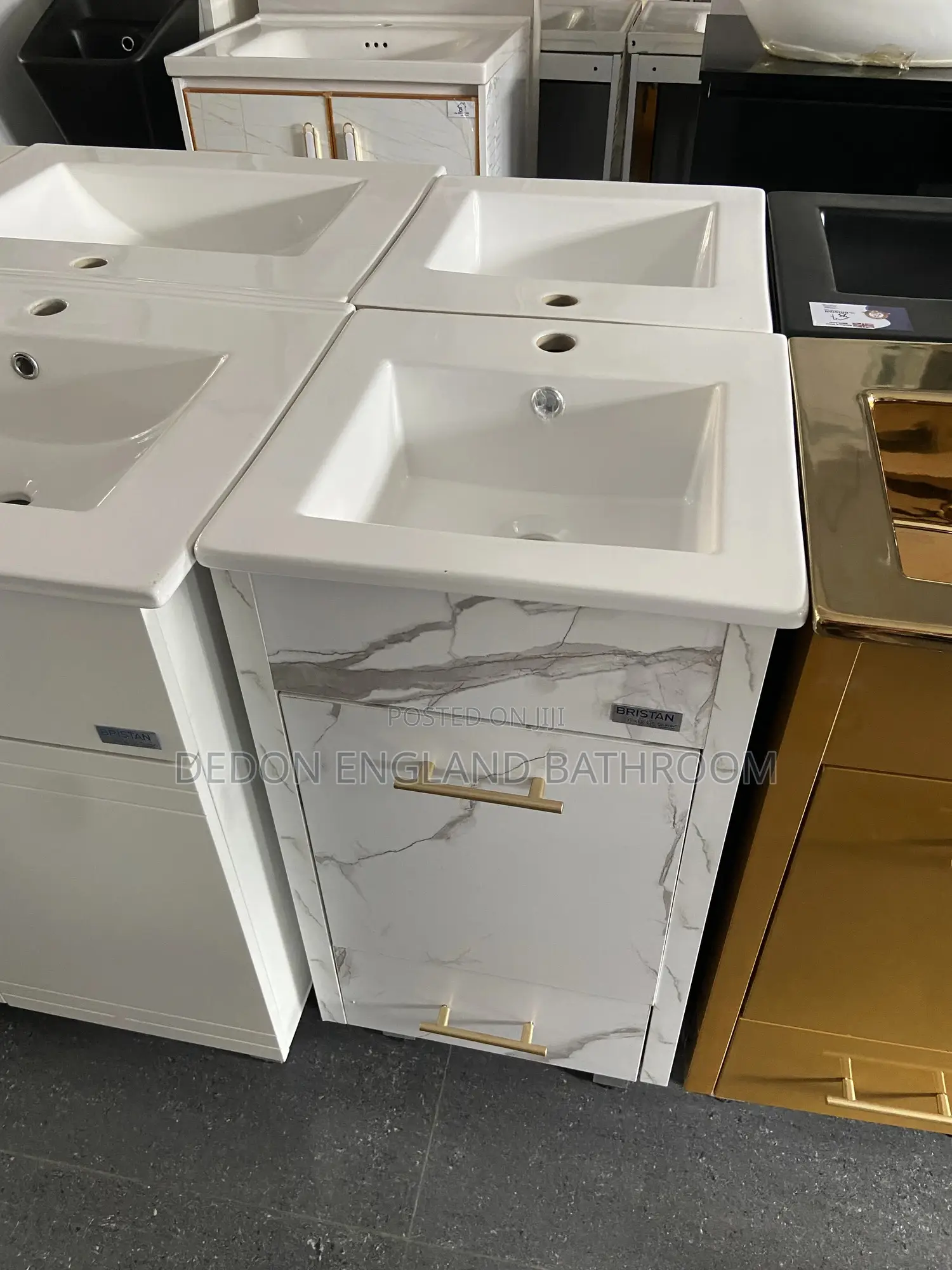Calara White Cabinet Basin