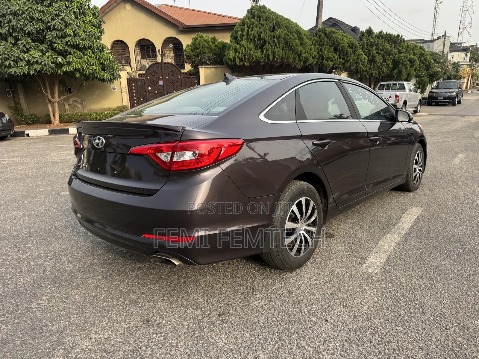 Hyundai Sonata SE 4dr Sedan (2.4L 4cyl 6A) 2015 Brown