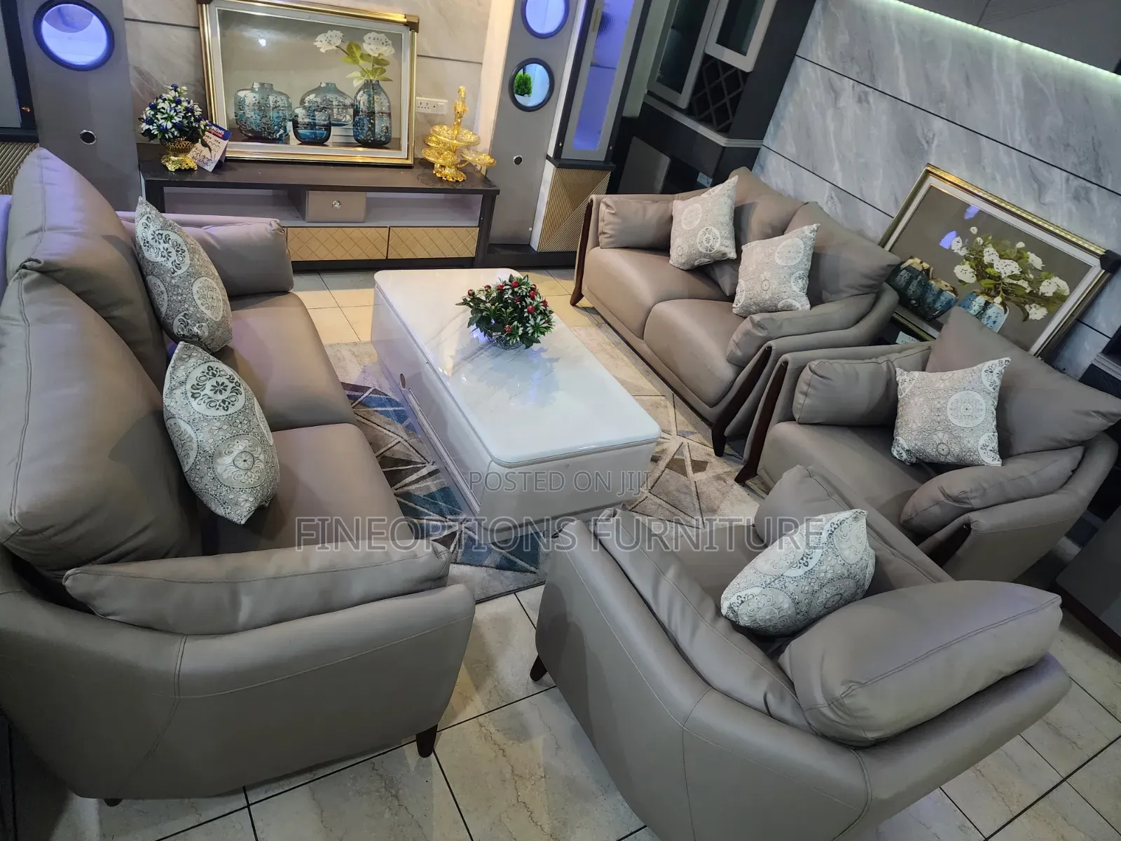 The Platinum Grey Sofa