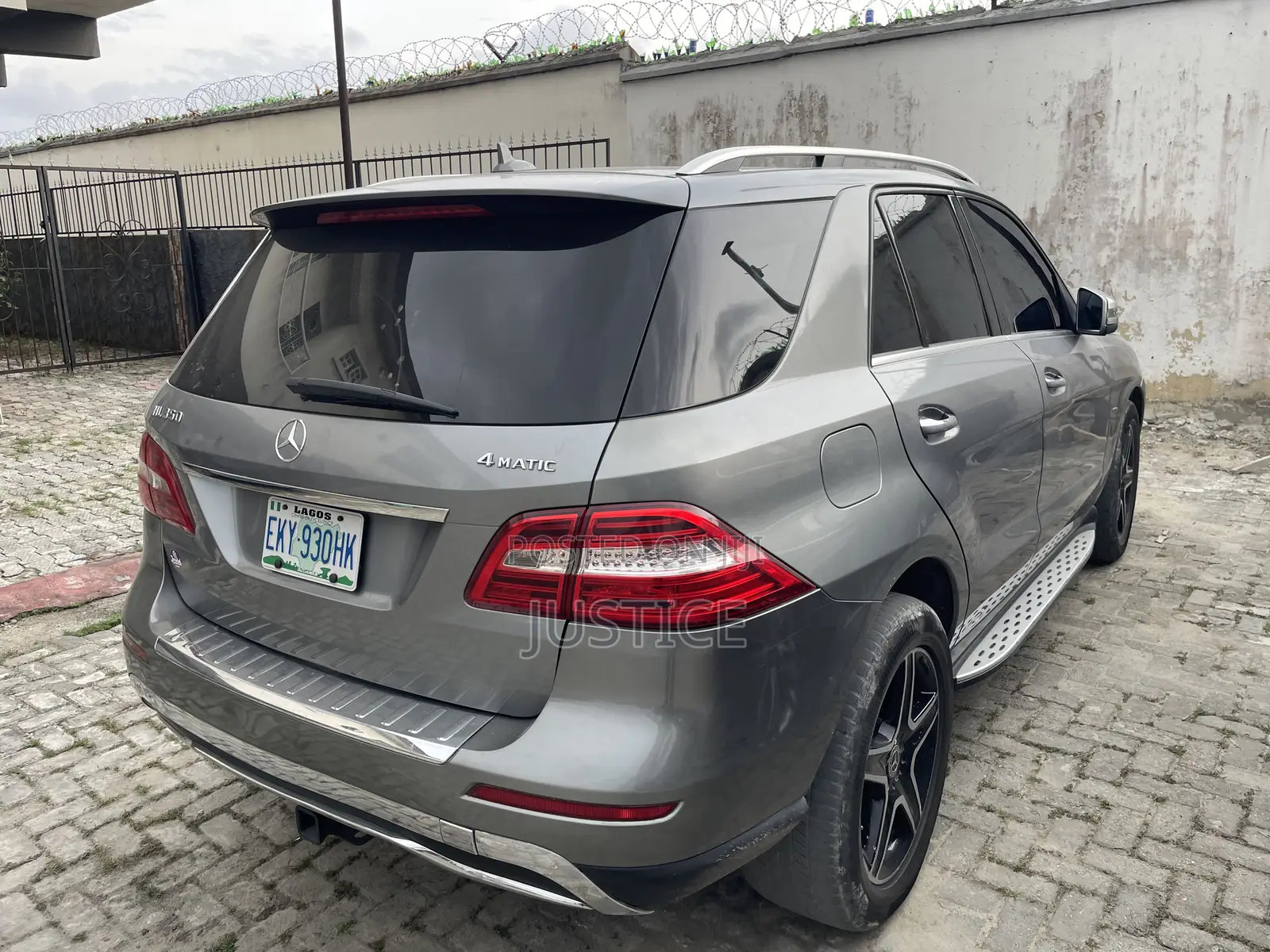 Mercedes-Benz M Class ML 350 4Matic 2012 Gray