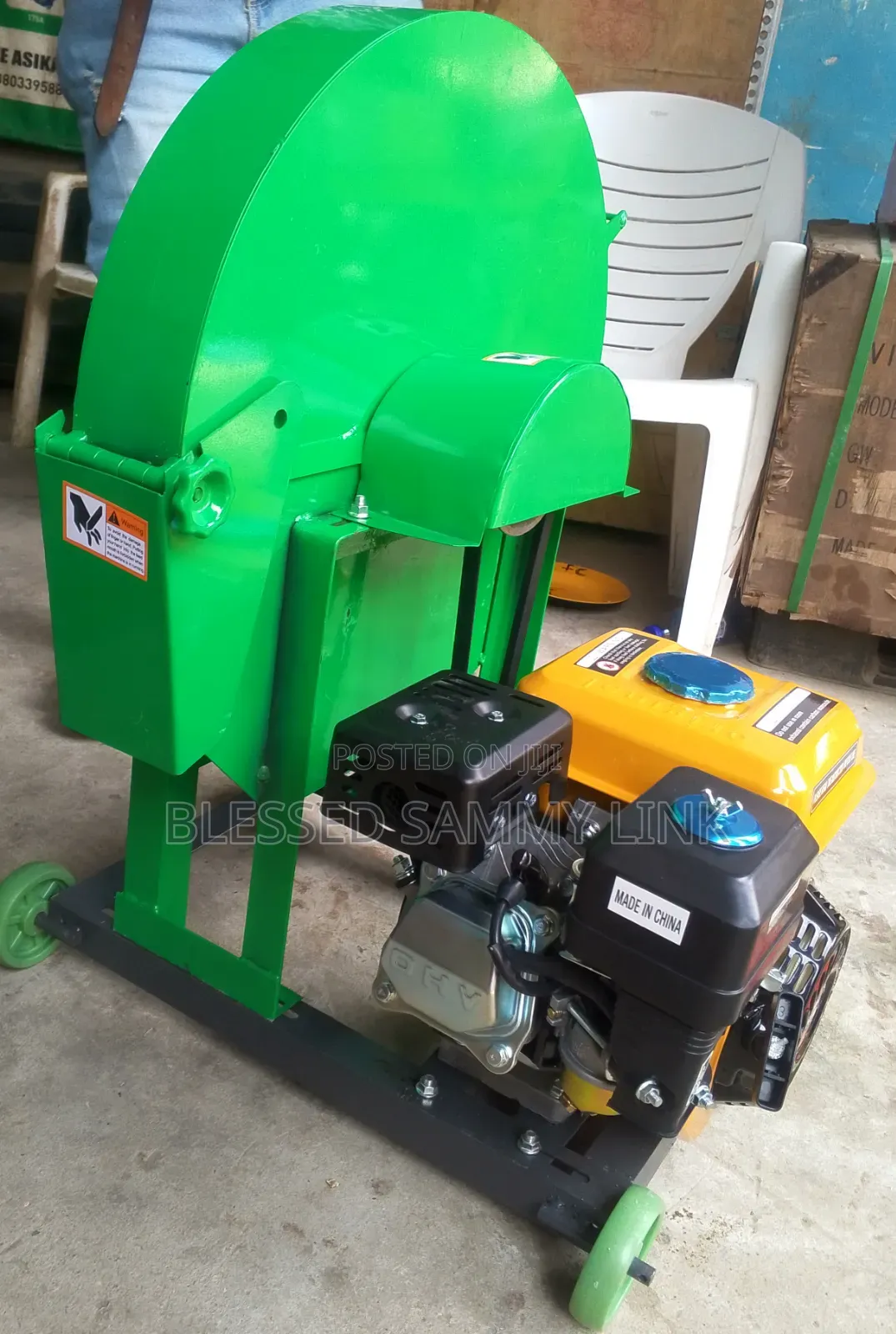 Banana Truck Shredder Machine