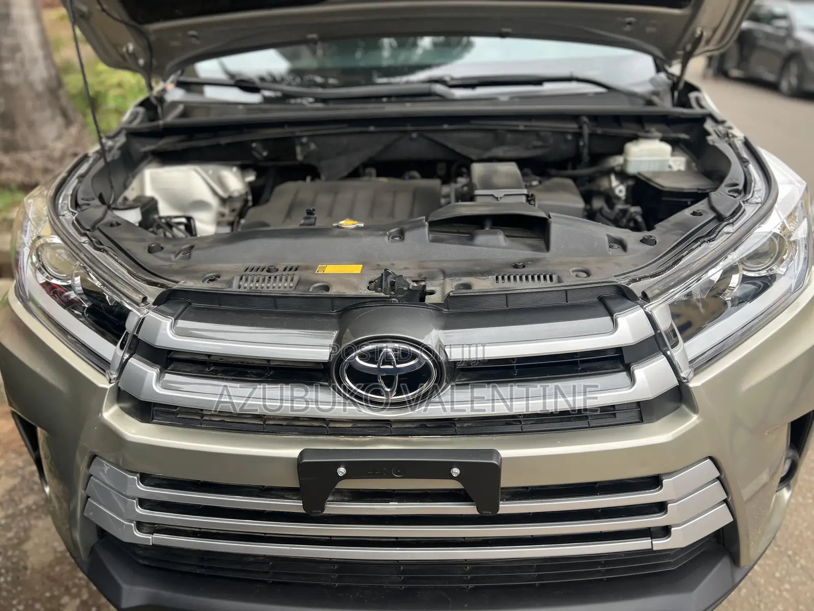 Toyota Highlander XLE 4x2 V6 (3.5L 6cyl 8A) 2018 Gold