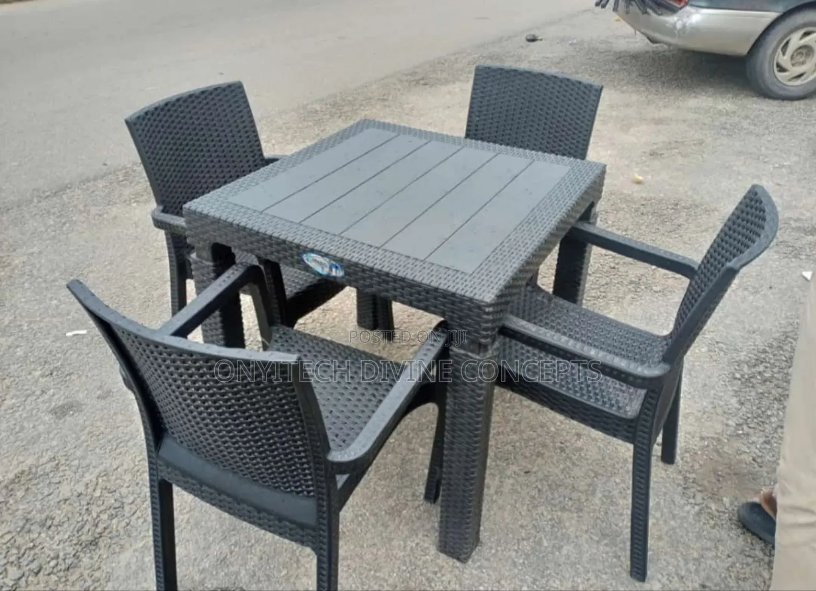 Garden/Bar Chair Set 4 Legs