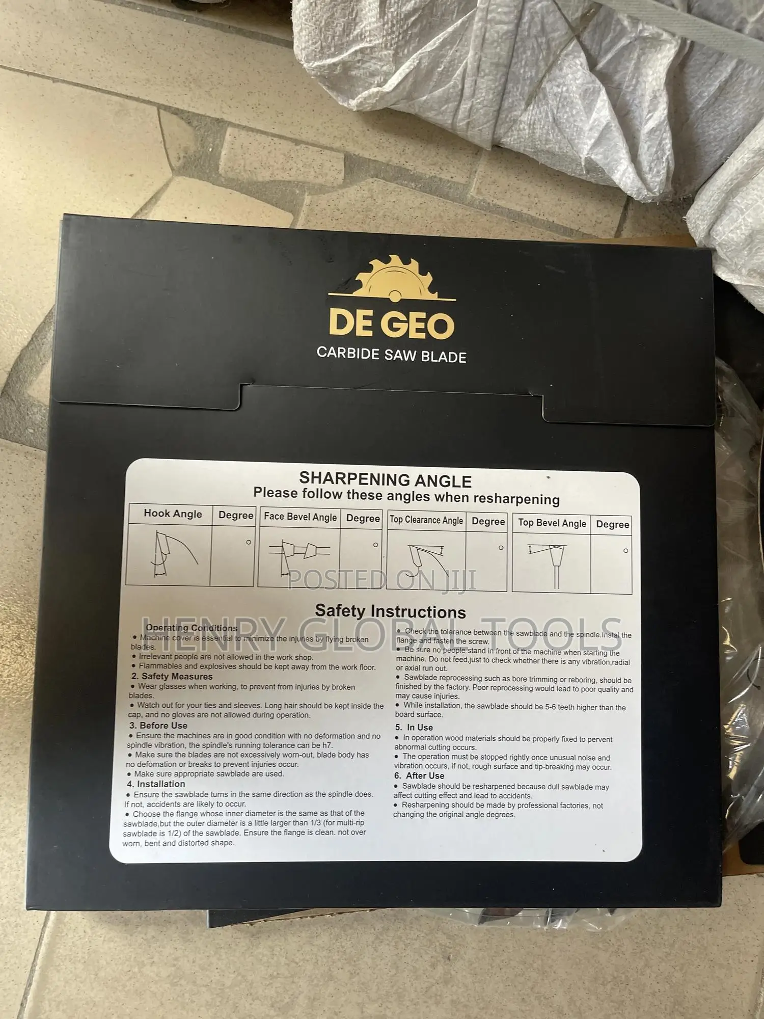 14” 350mm 80t Carbide Saw Blade