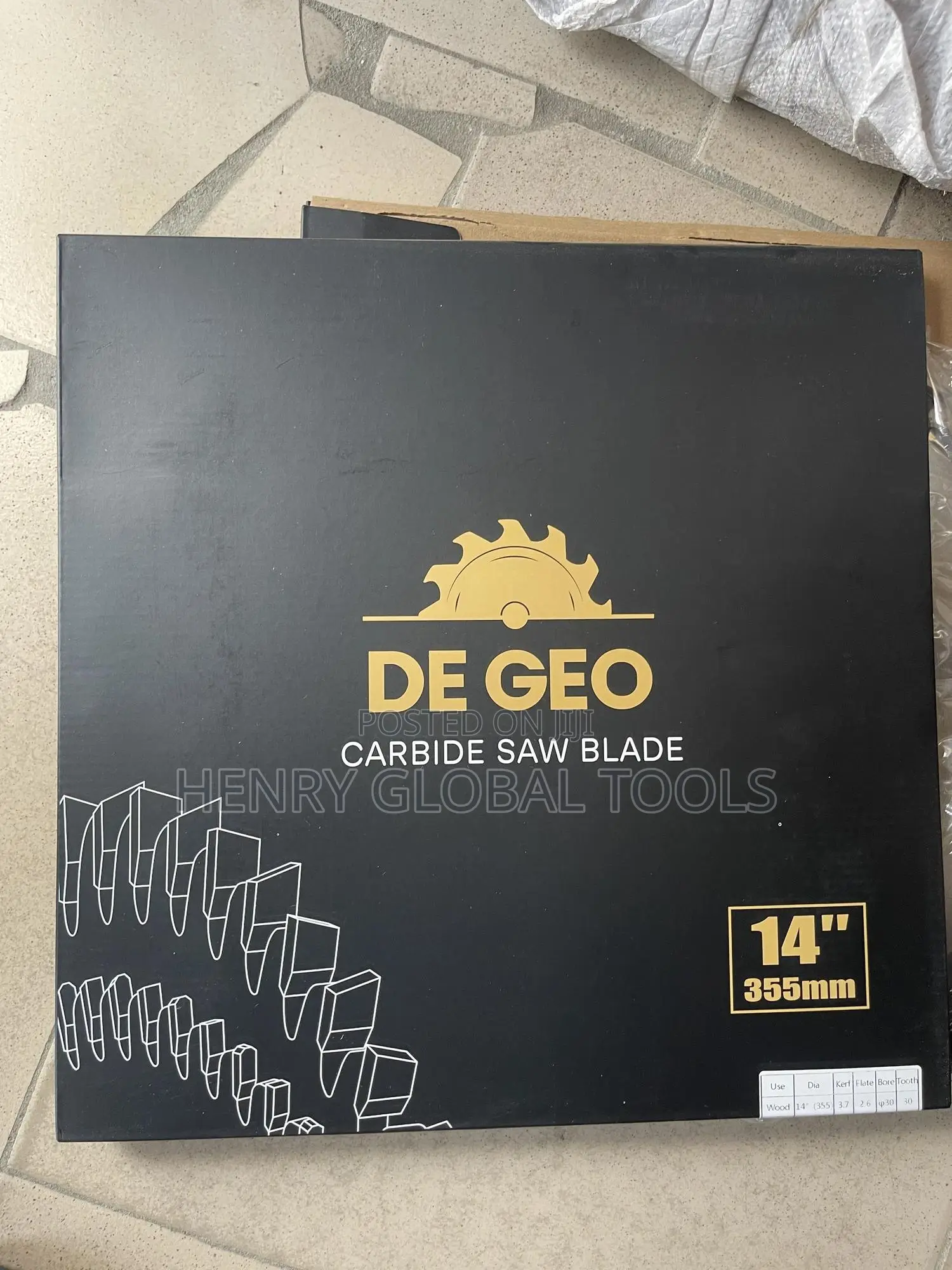 14” 350mm 80t Carbide Saw Blade