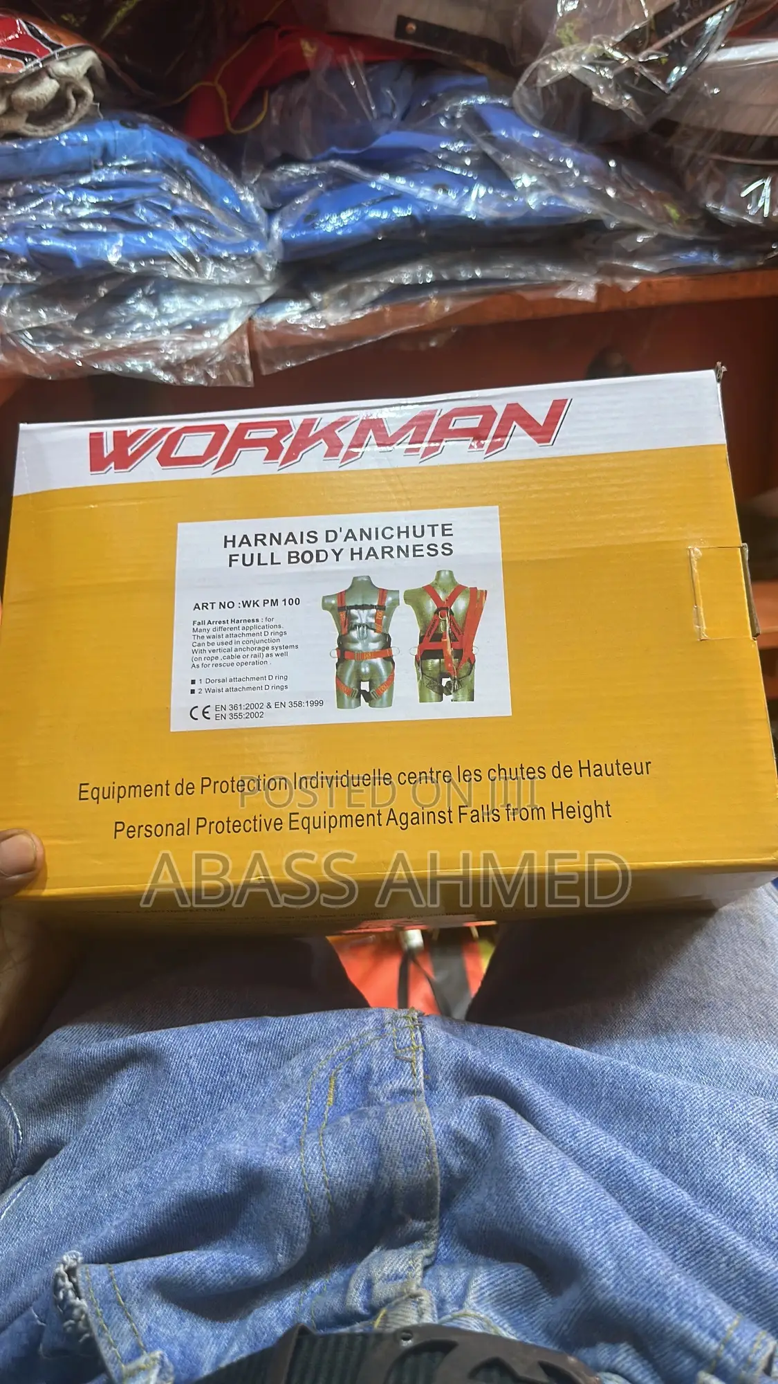 Safety Body Harness Belt Full Body