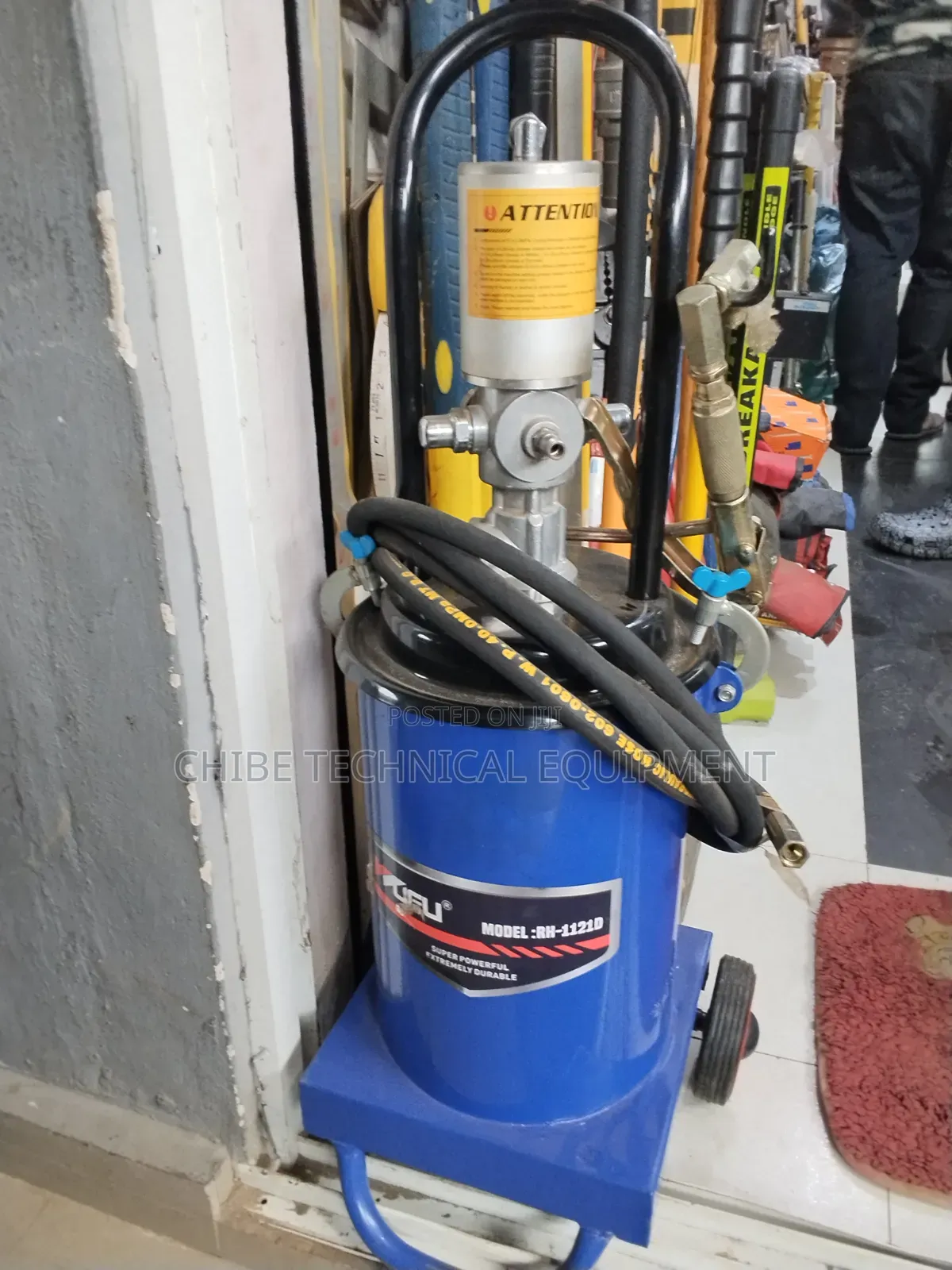 Pneumatic Grease Bucket 10litrs