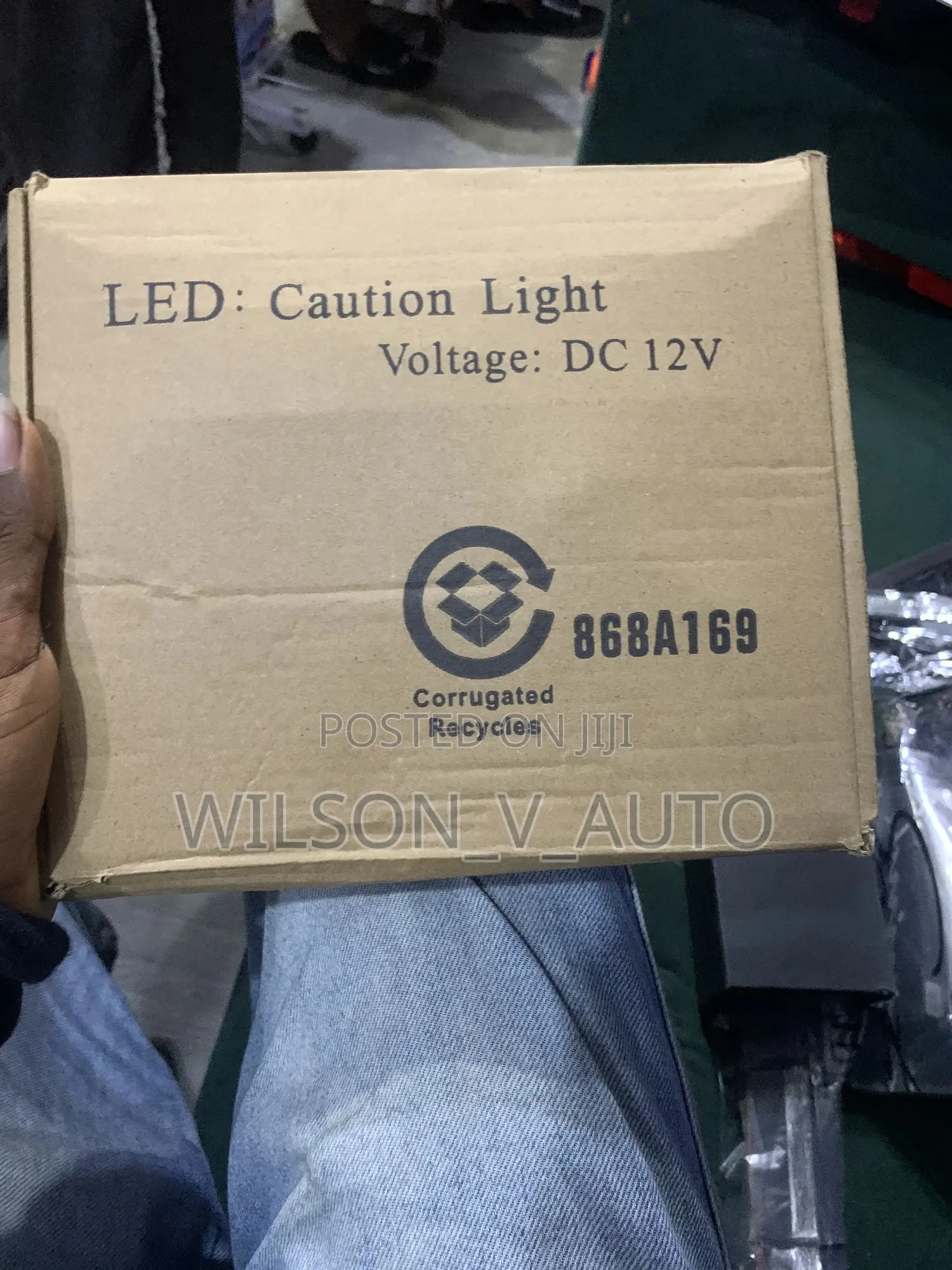 Universal Led Caution Strobe Hazard Light (Dc 12v)