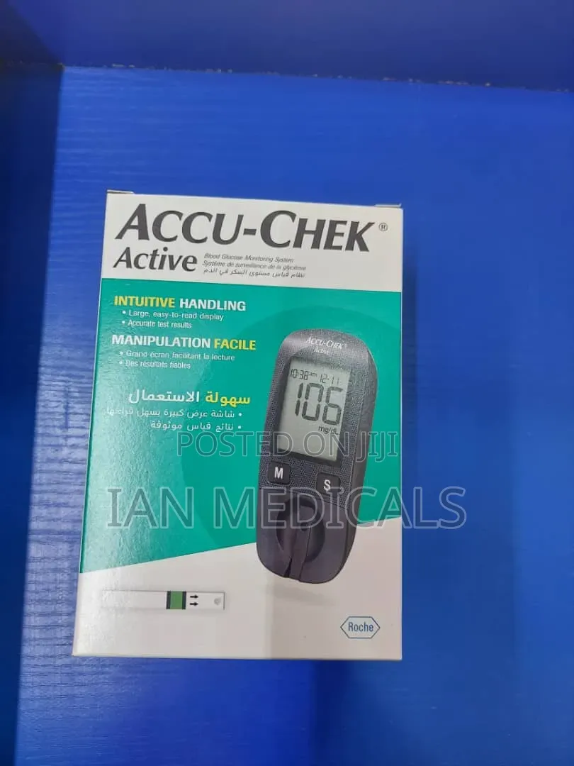 Accu Chek Active Blood Glucose Monitoring System