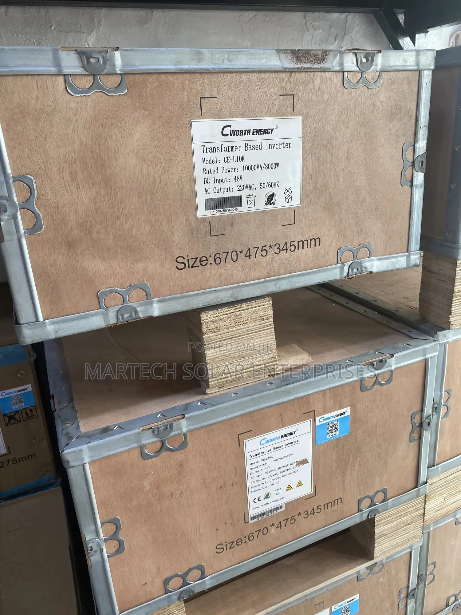 10kva/48v Cworth Energy Solar Inverter Transformer Based