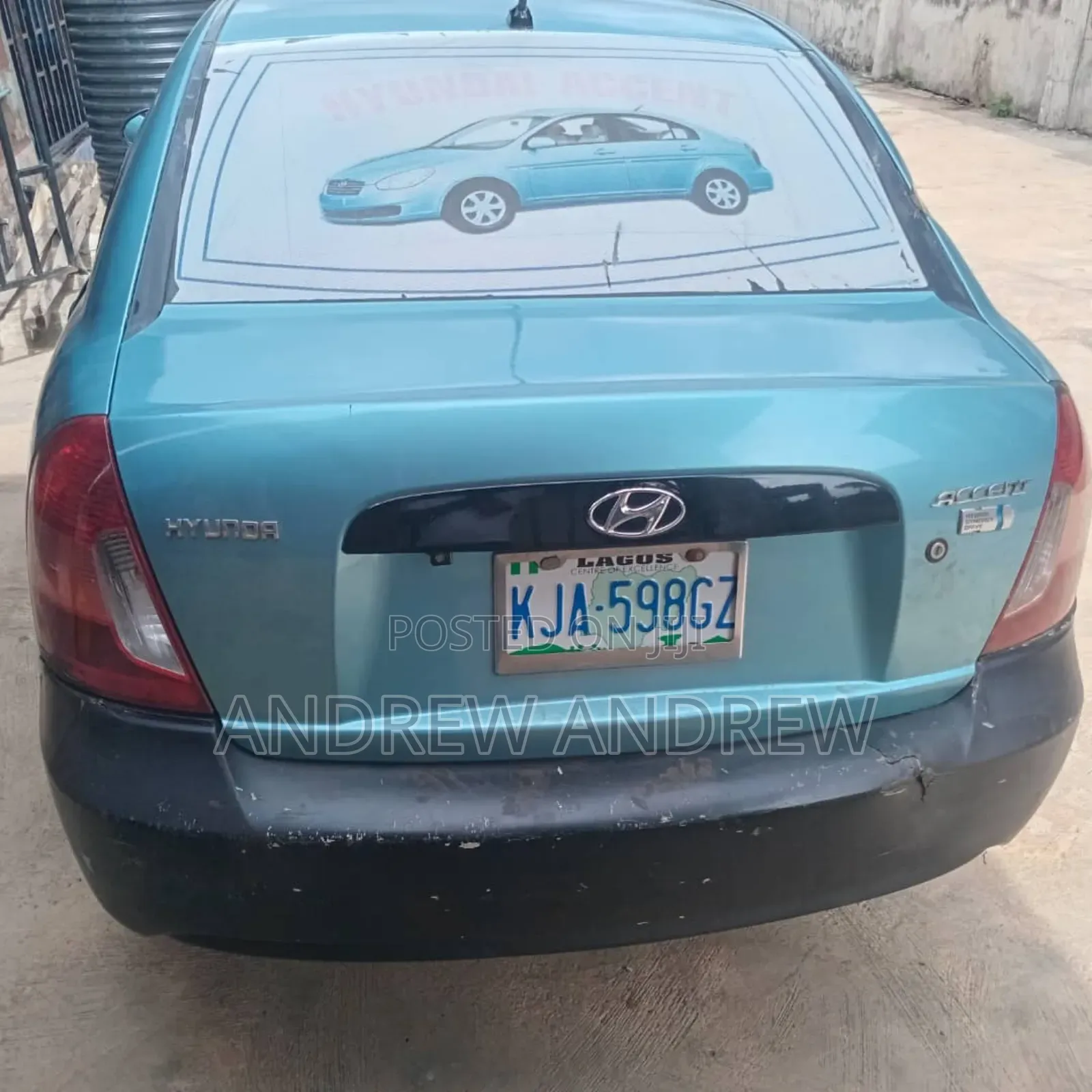 Hyundai Accent 2007 Blue