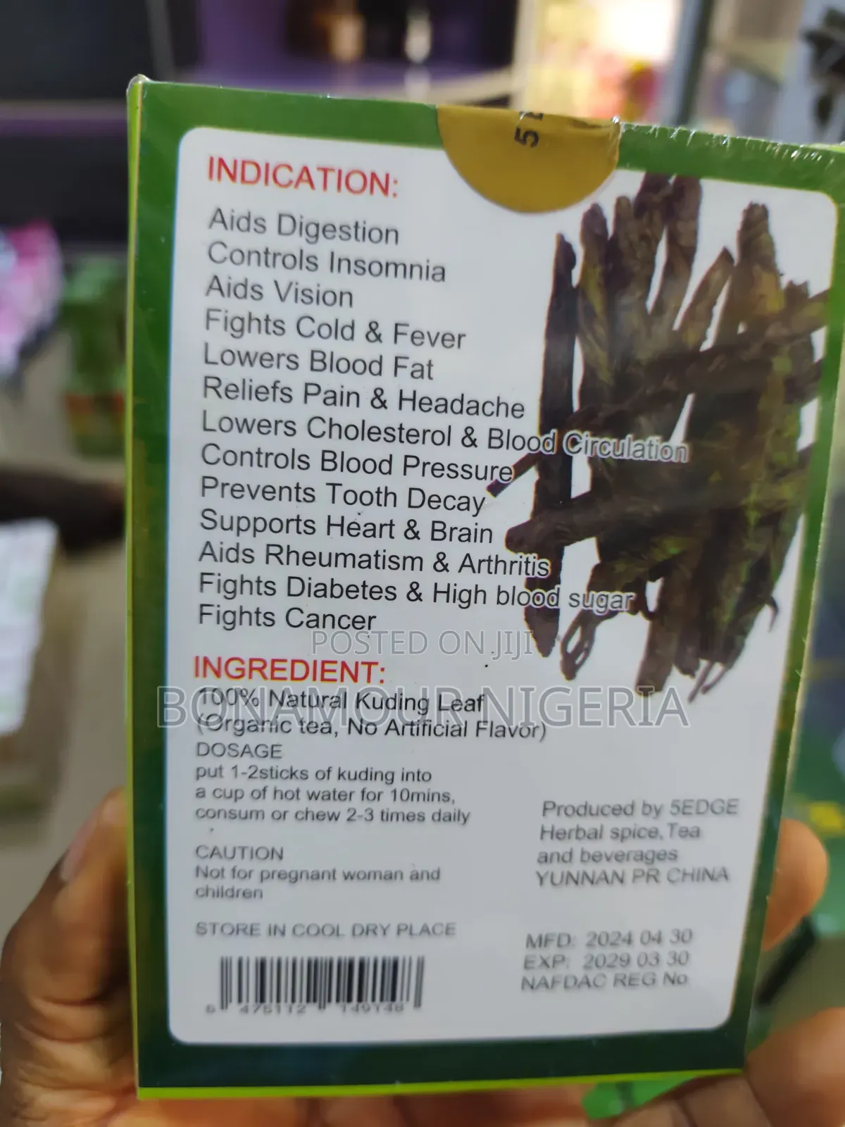 5 Edge Kudding Tea 40g