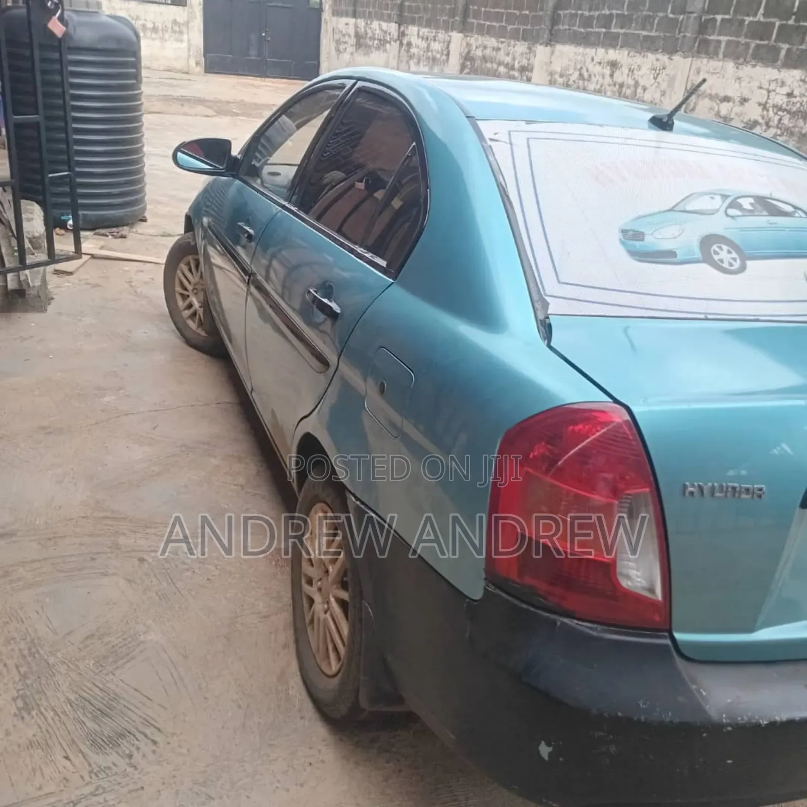 Hyundai Accent 2007 Blue