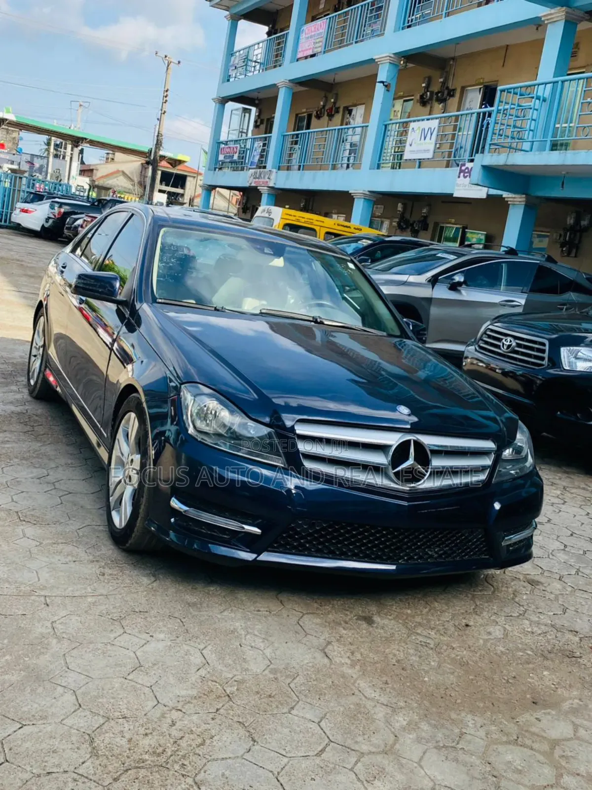Mercedes-Benz C300 Luxury 4Matic Sedan AWD (3.0L 6cyl 7A) 2012 Blue