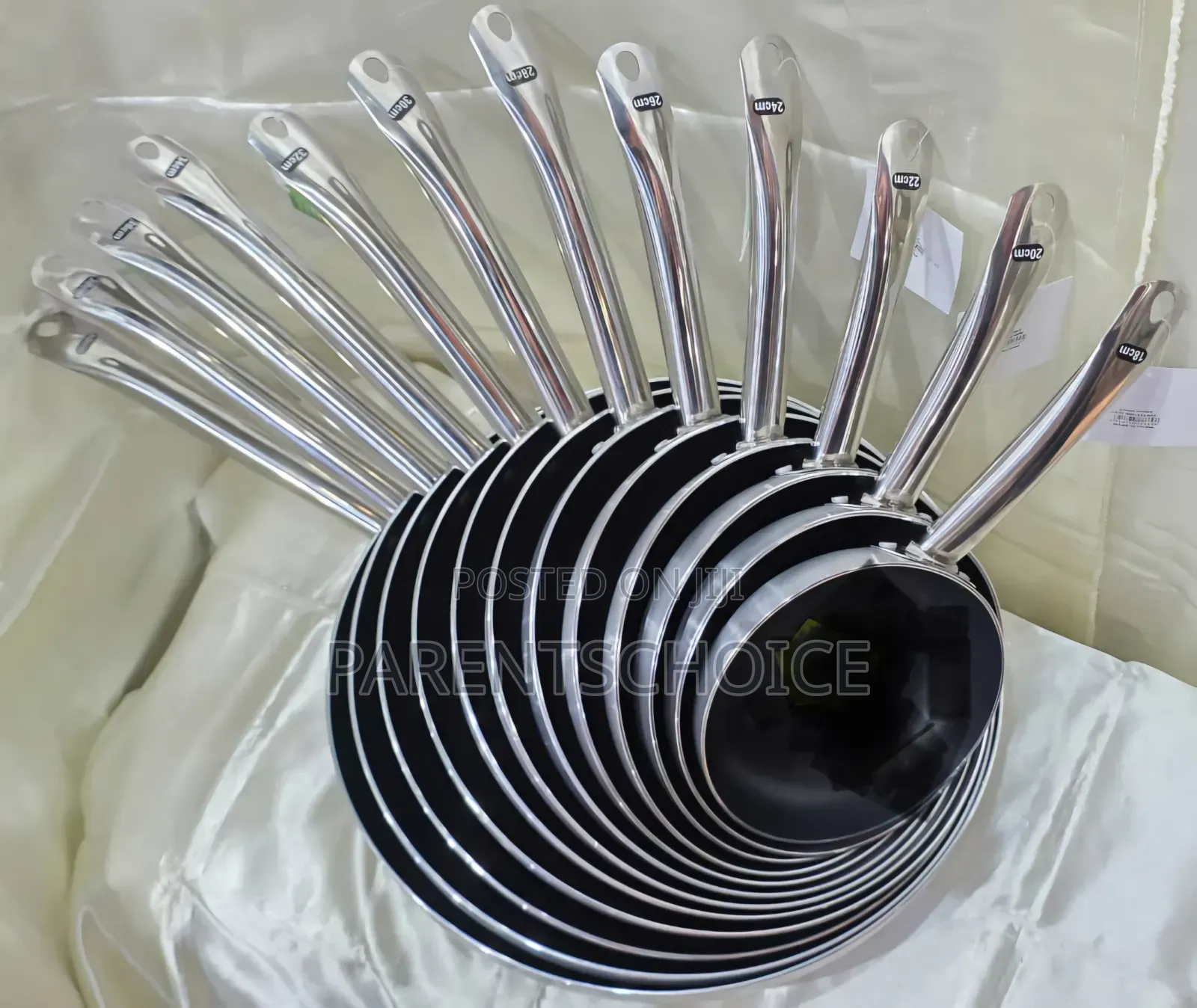 Non-Stick Frying Pan 1pc -(18cm,20,22,24,26,28,30,32,34,36,38, 40cm )