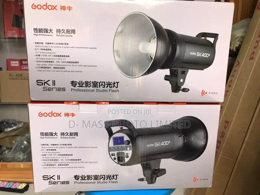 Godox Sk 400 With the Stand