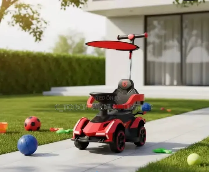 Multi-Functional Kids' Ride-on Car,