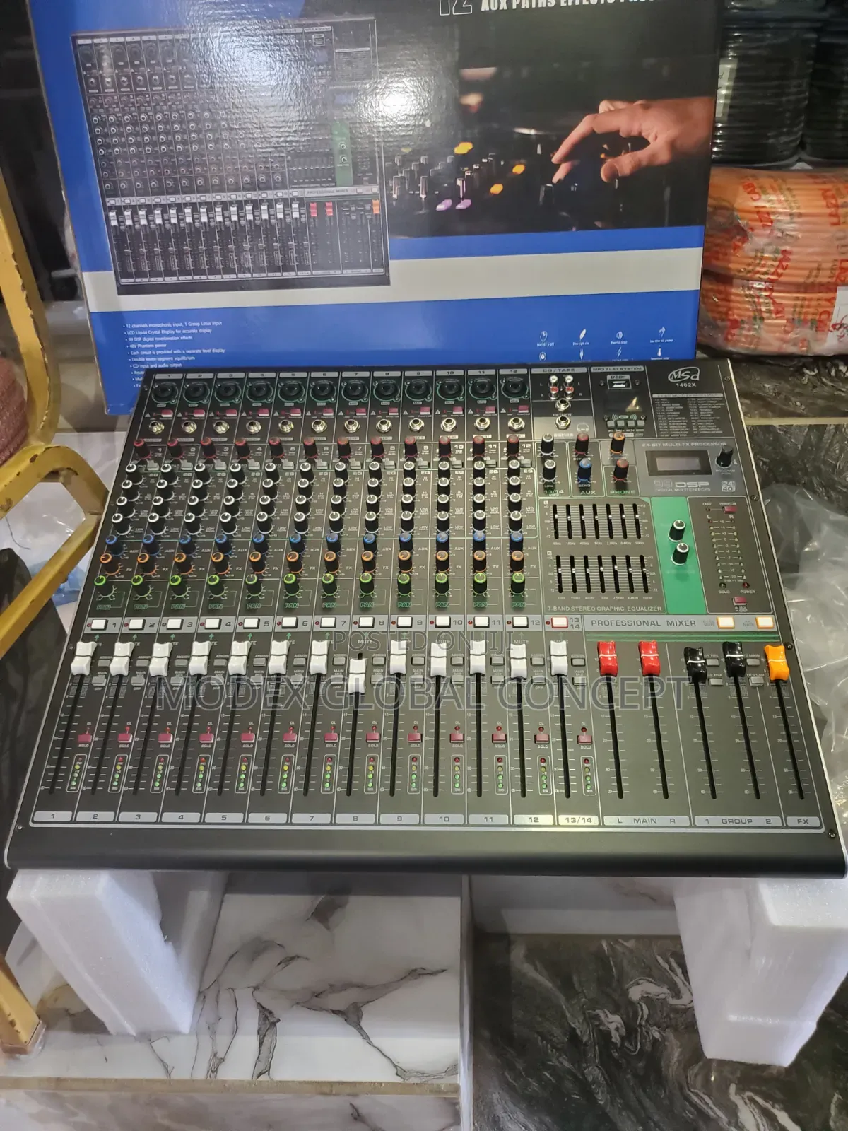 12 Channel Live Mixer