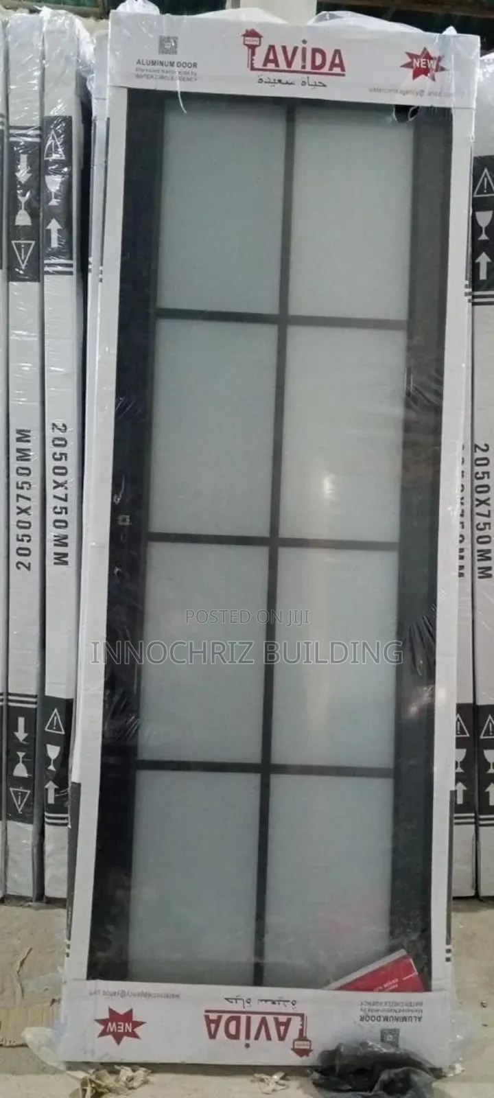 Black Toilet/Bathroom Door