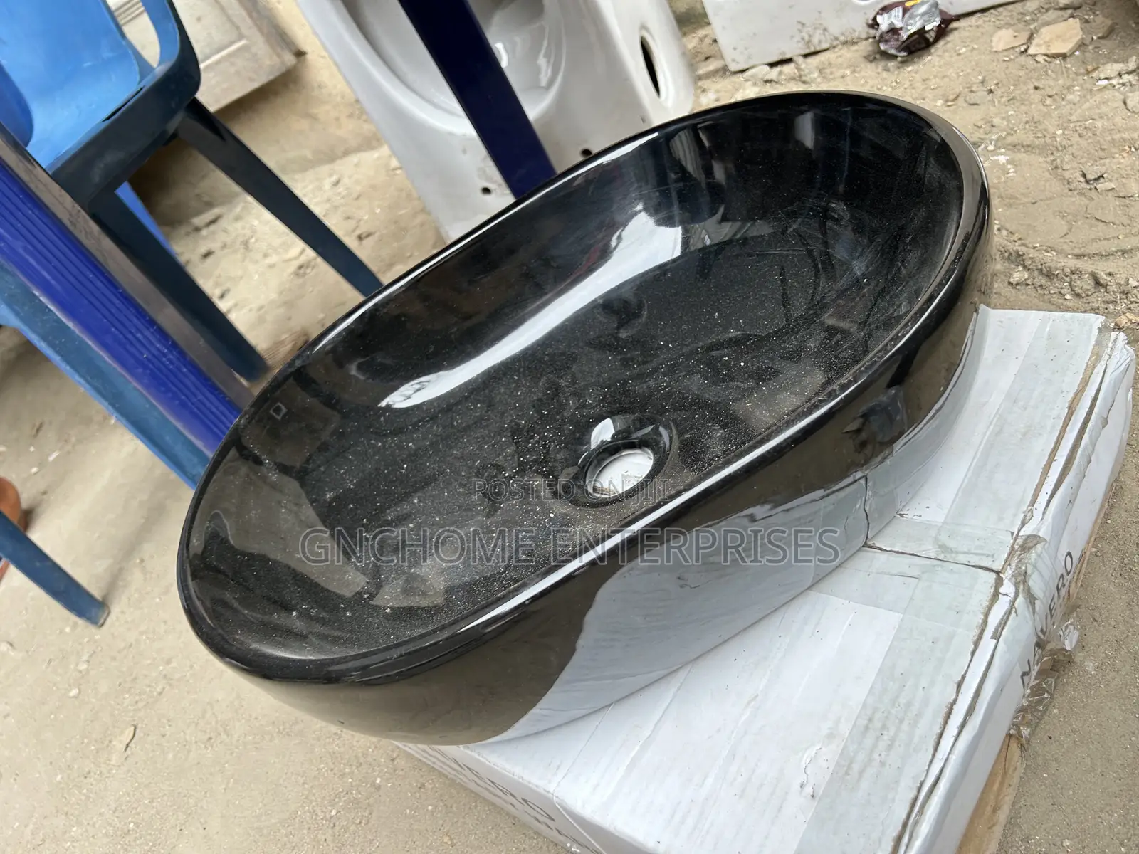 Pedicure Basin Black