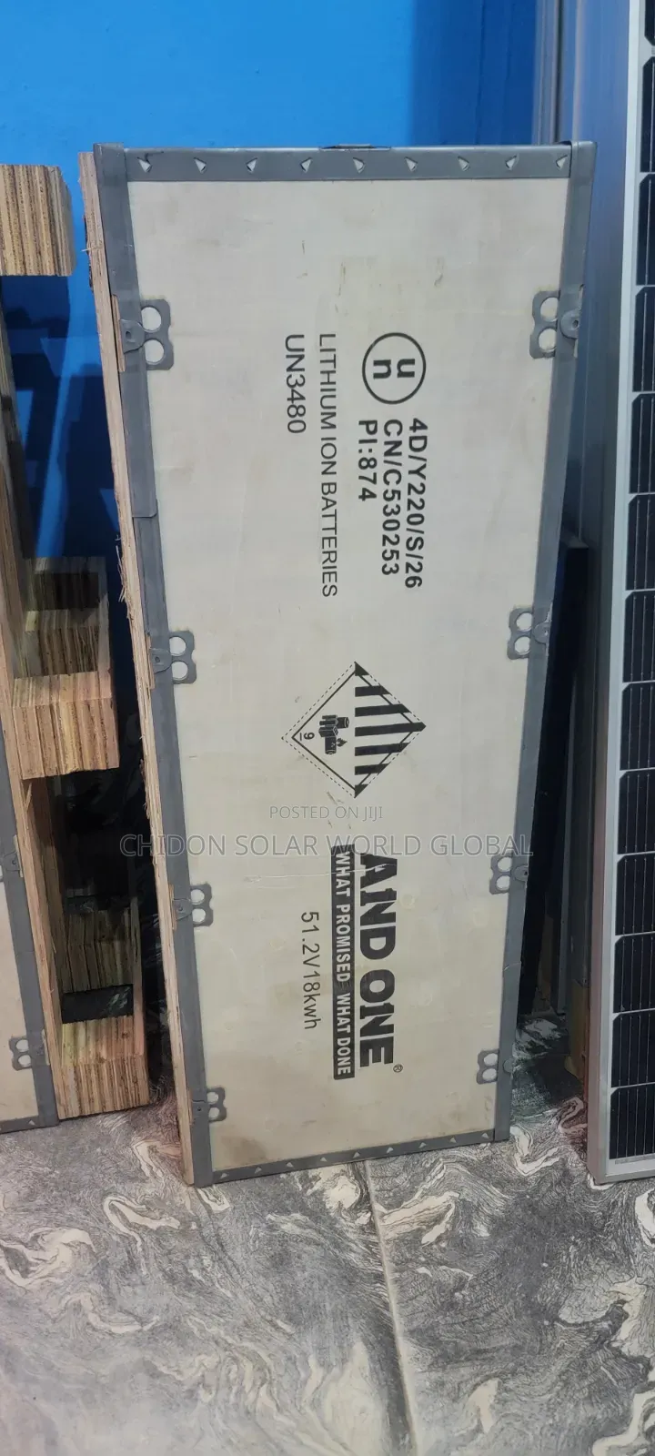 18kwh 51.2v Ion Lithium Battery