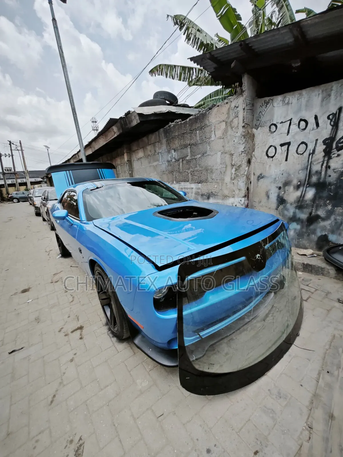 Dodge Challenger 2018 Windscreen Glass Available at Chimatex