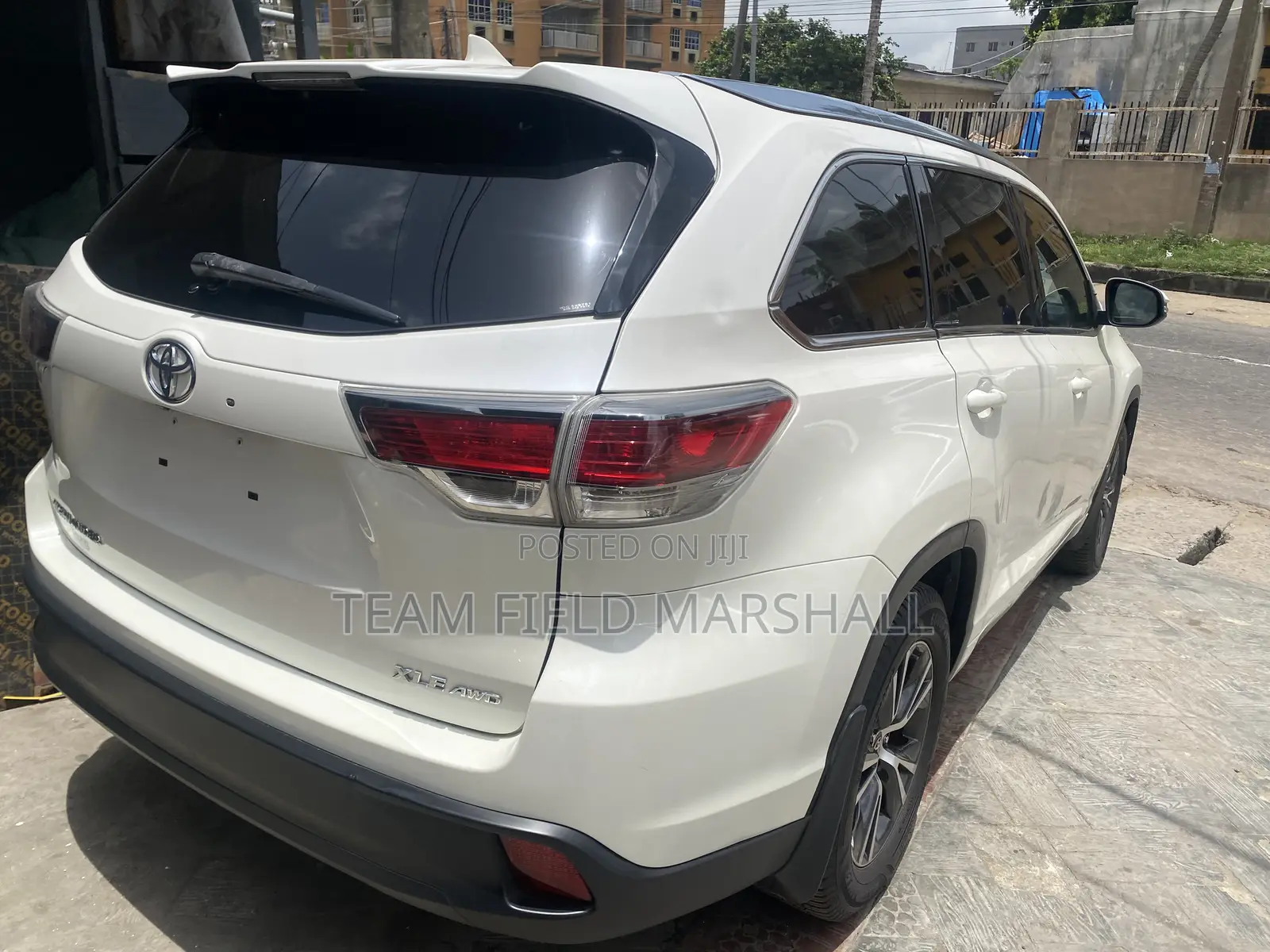 Toyota Highlander XLE V6 4x2 (3.5L 6cyl 6A) 2016 White