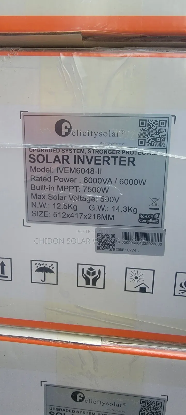 6kva 48v Hybrid Inverter