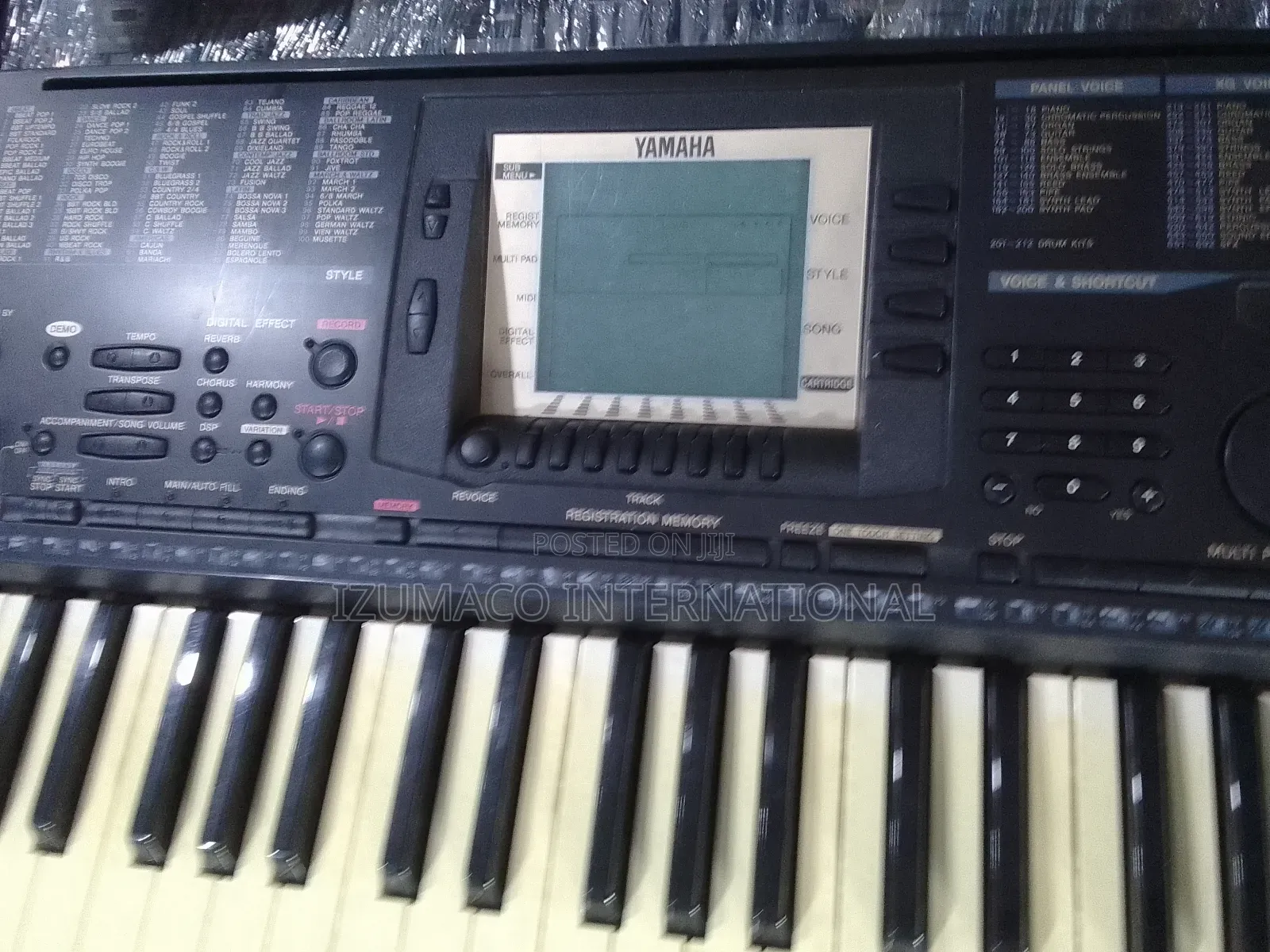Yamaha PSR-530 Keyboard – Uk Used, Clean Fully Functional