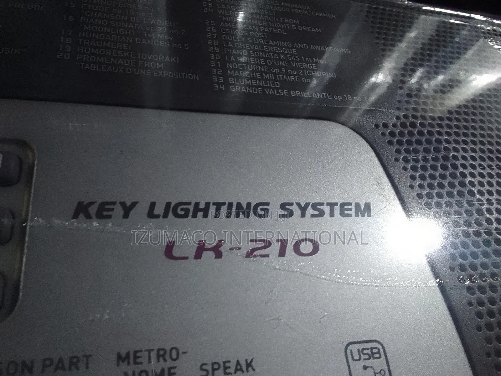 Casio Lk-210 Lighted Keyboard – Uk Used, Perfect Condition