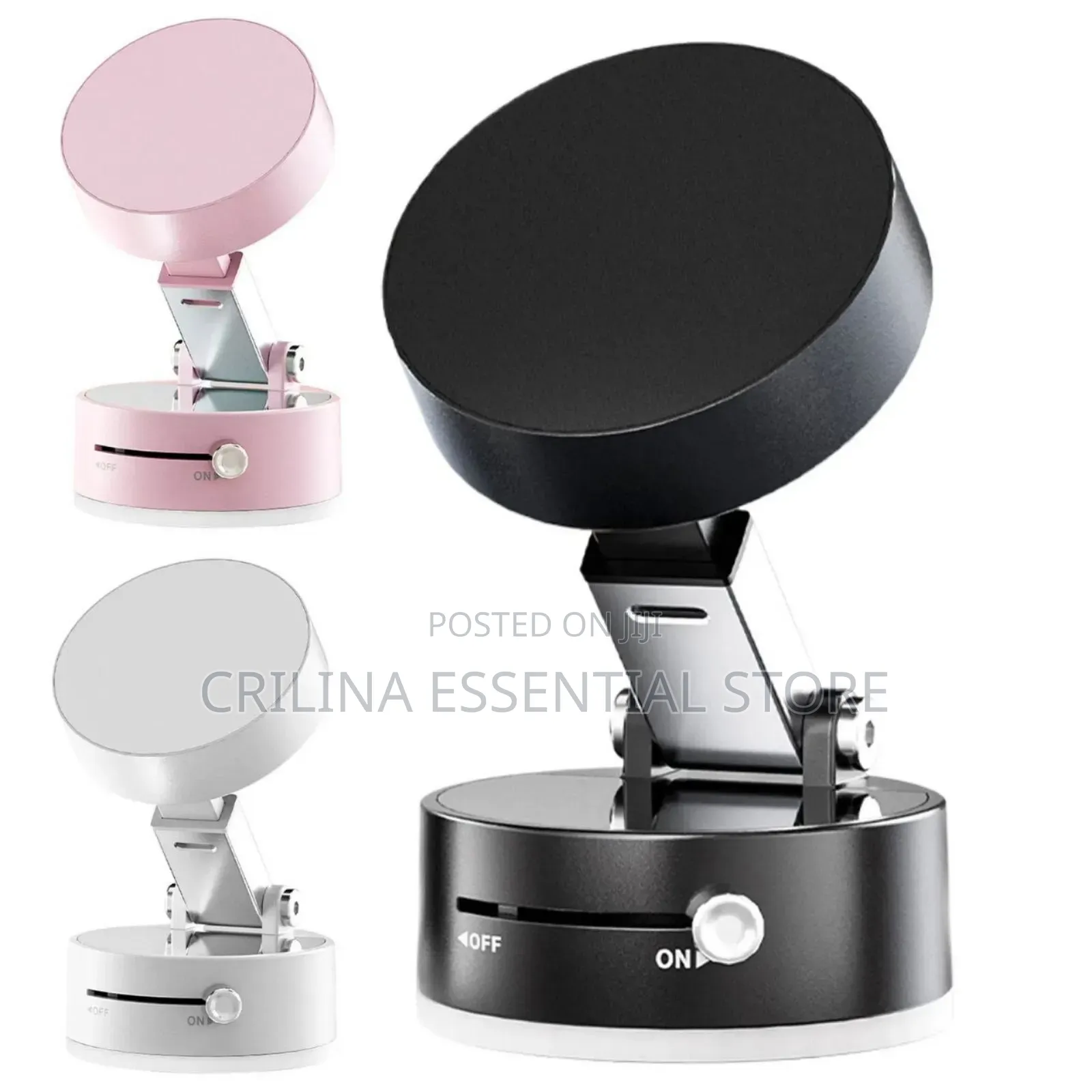 Magnetic Vacuum Suction Phone Holder