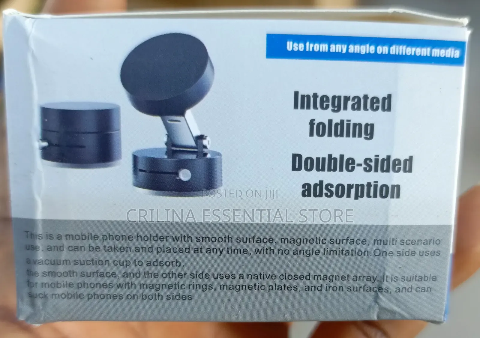 Magnetic Vacuum Suction Phone Holder