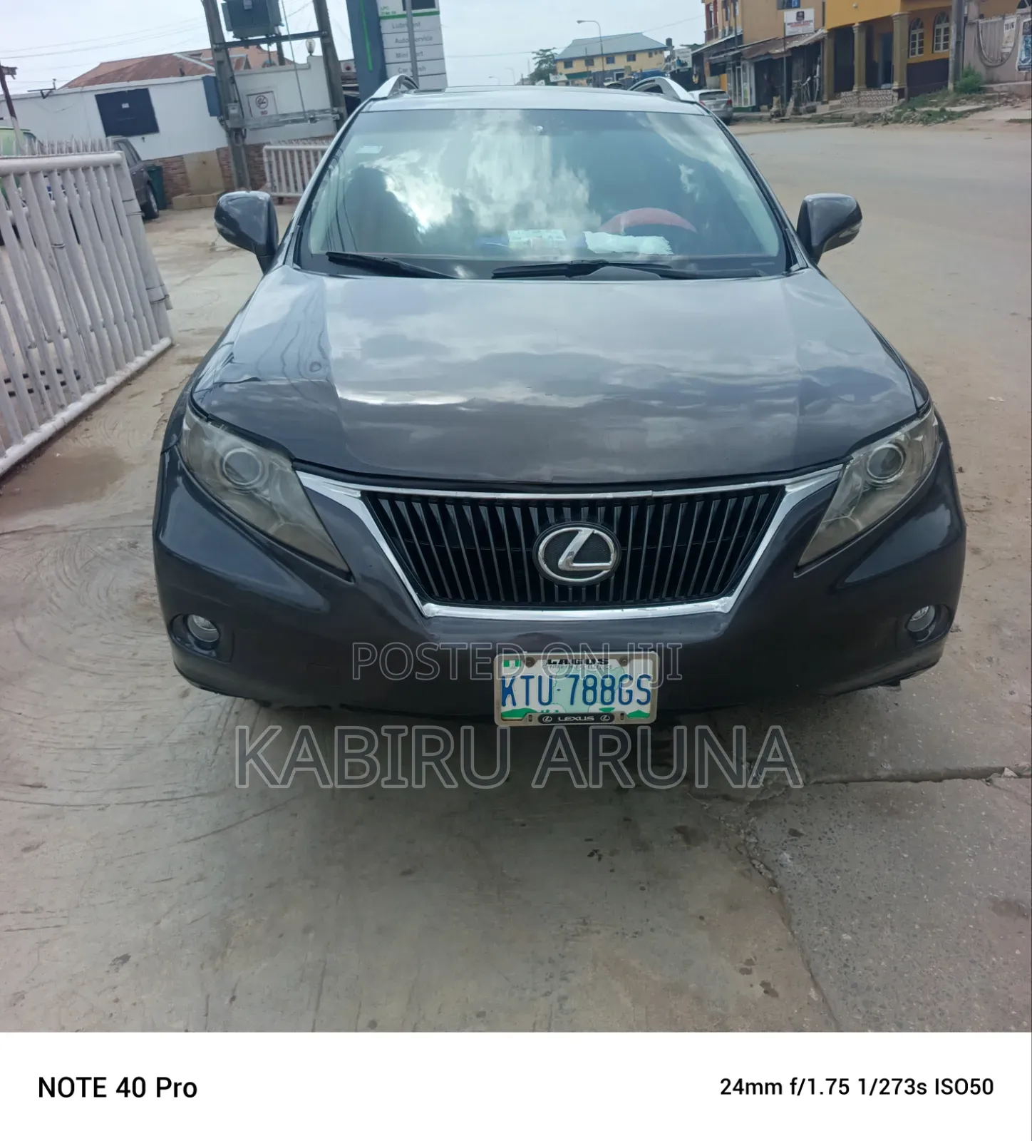 Lexus RX 2010 Gray